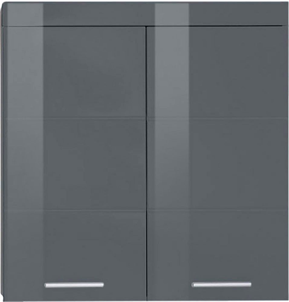welltime Hängeschrank Avena Badschrank breit mit verstellbaren Böden - Maße (B/T/H) 73/23/77 cm