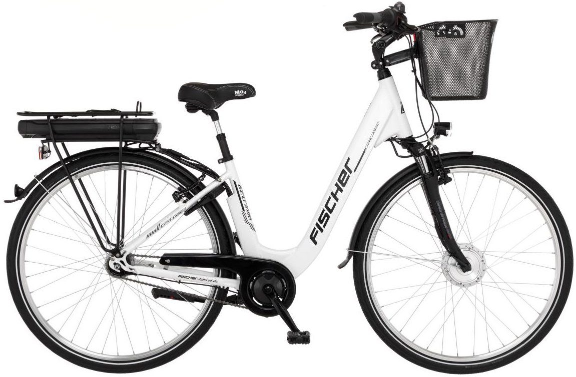 FISCHER Fahrrad E-Bike ECU 2100, 7 Gang Shimano Nexus Schaltwerk,  Nabenschaltung, Frontmotor 250 W