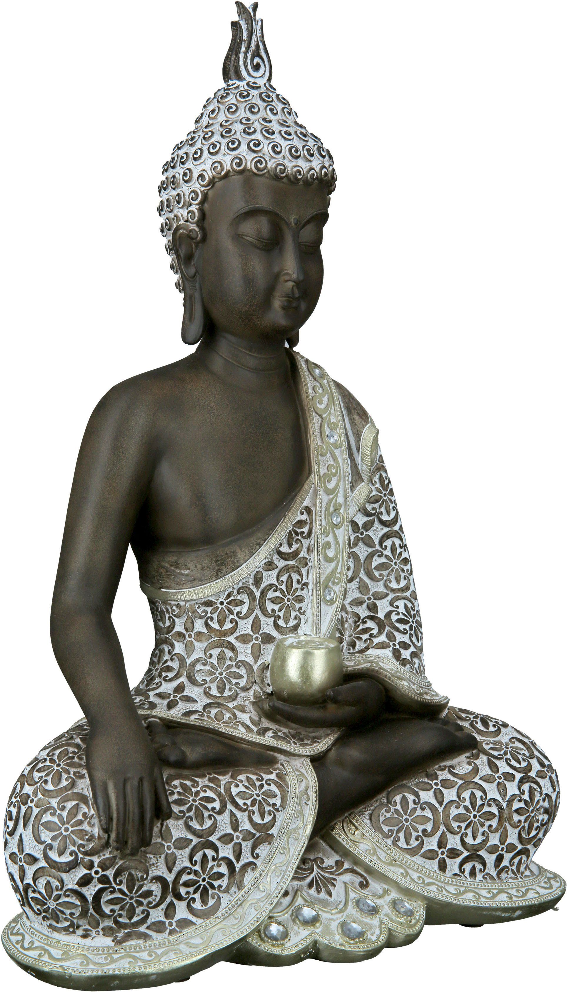 (1 Buddha Mangala GILDE St) Buddhafigur