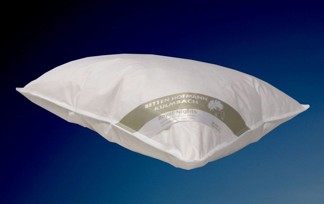 Betten Hofmann Kopfkissen Kuschelweiches Daunenkissen Kopfkissen günstig online kaufen
