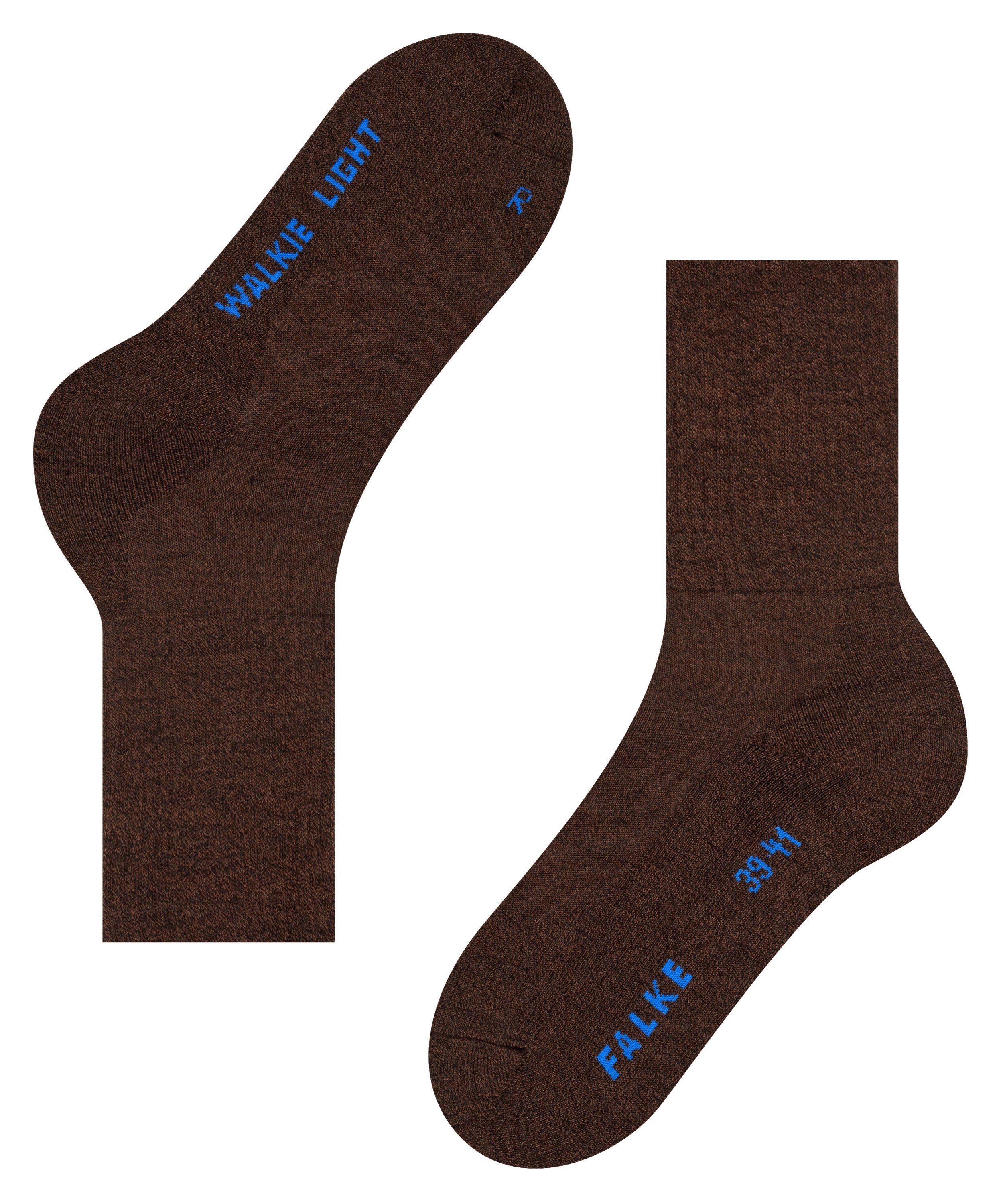 dark Socken Walkie brown (5450) Light FALKE (1-Paar)