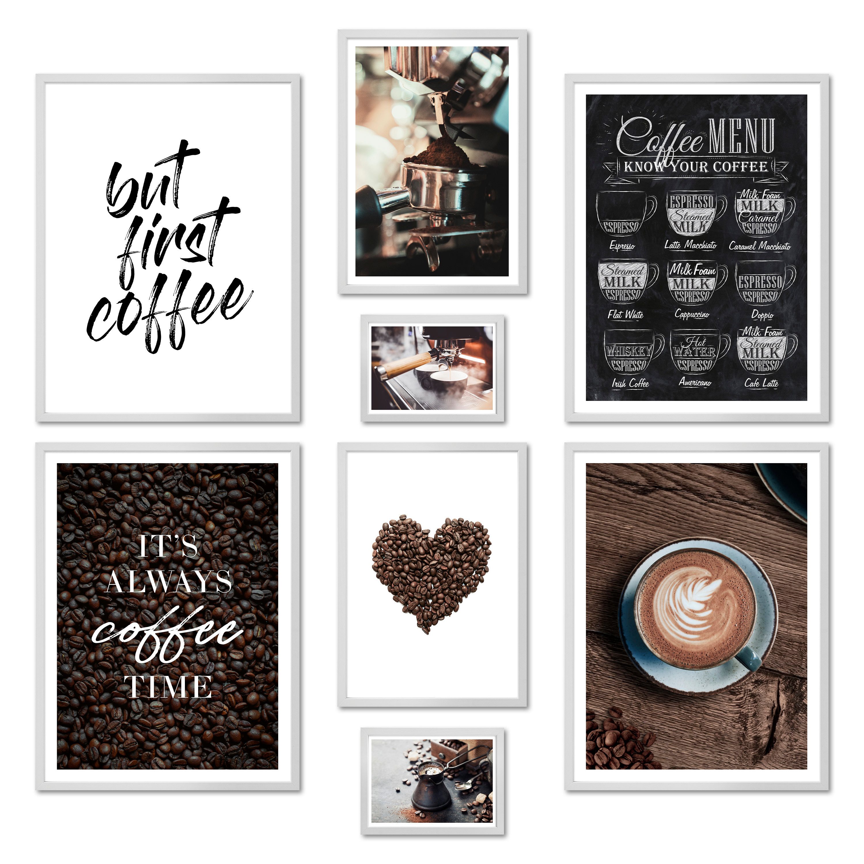 ARTFAVES Bilder-Collage Poster Set - COFFEE günstig online kaufen