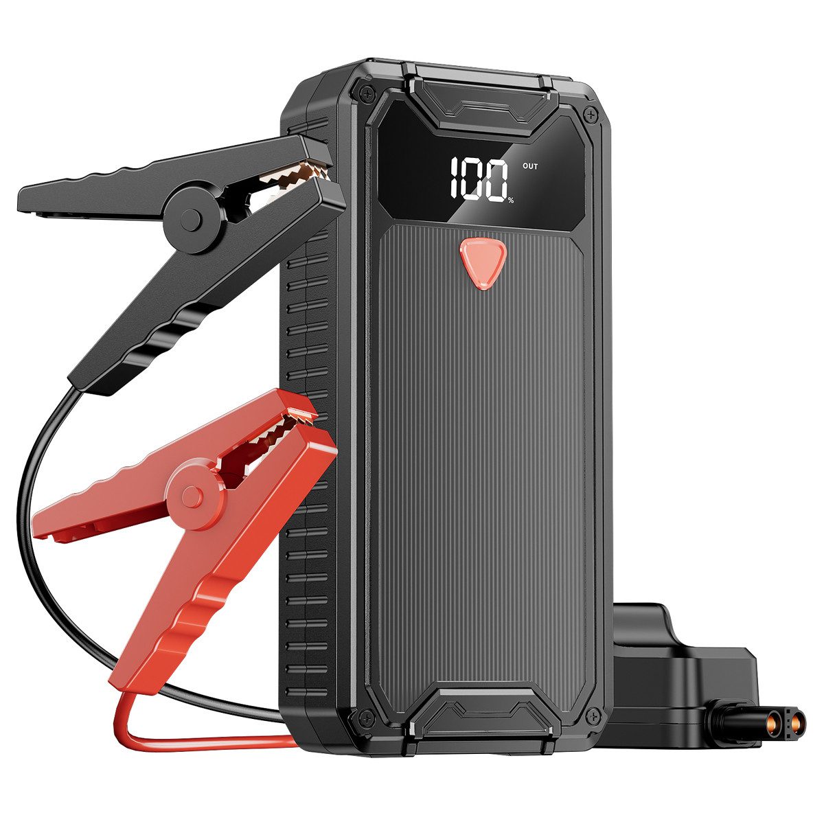 AeroAxis 26800 mAh Spitzenstrom Powerbank 4000A Autobatterie-Ladegerät Starthilfegerät 26800 mAh (12 V), Tragbare Auto Starthilfe,Fast Charge mit LED-Taschenlampe (mit 3 Modi)