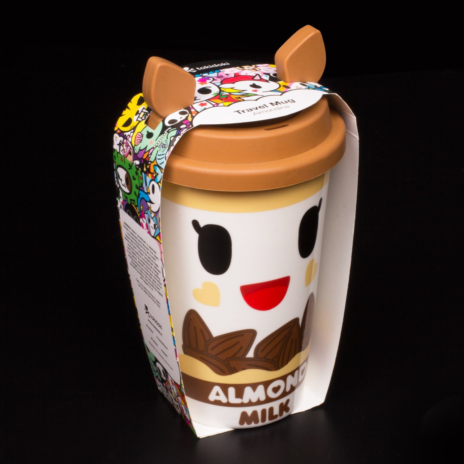 tokidoki Thumbs Coffee-to-go-Becher - Keramik Trinkbecher Almond, Keramik Up