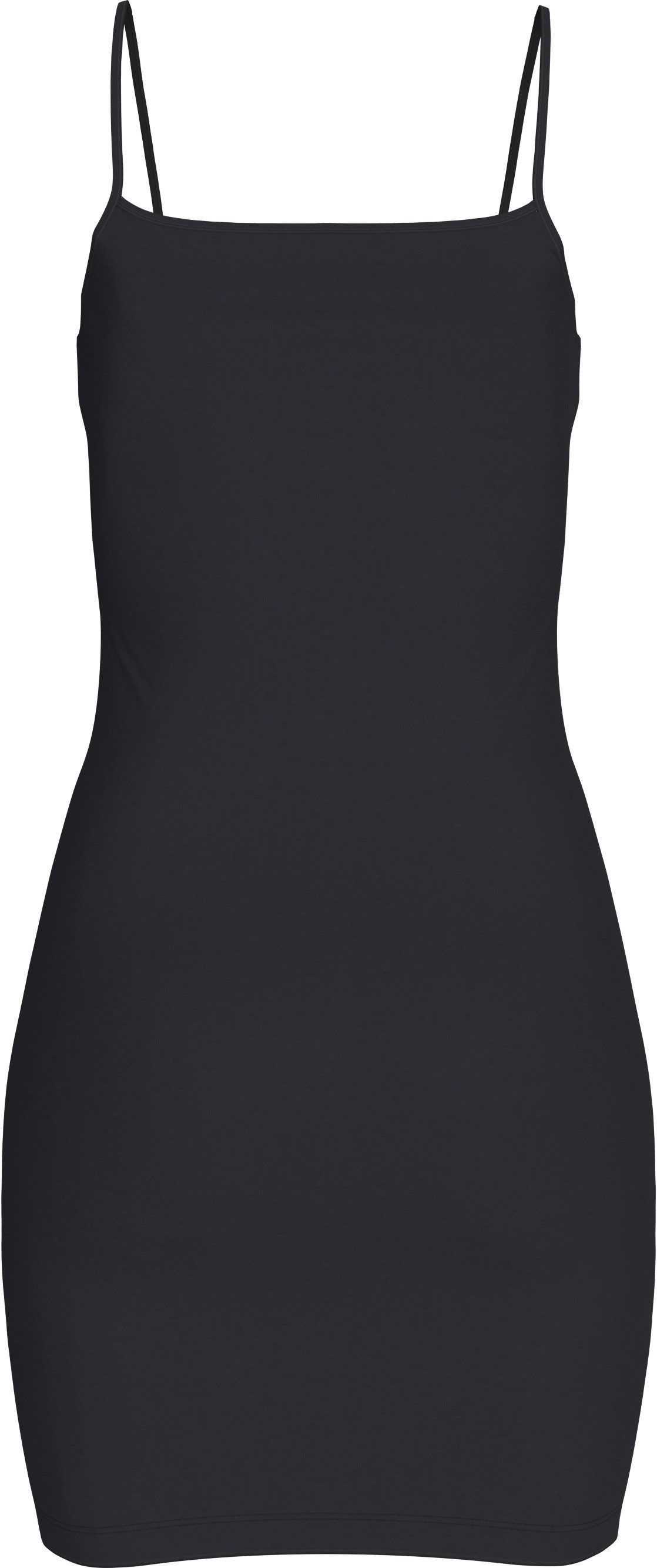 Calvin Klein Jeans Spaghettikleid MONOLOGO STRAPPY DRESS mit Logoschriftzug