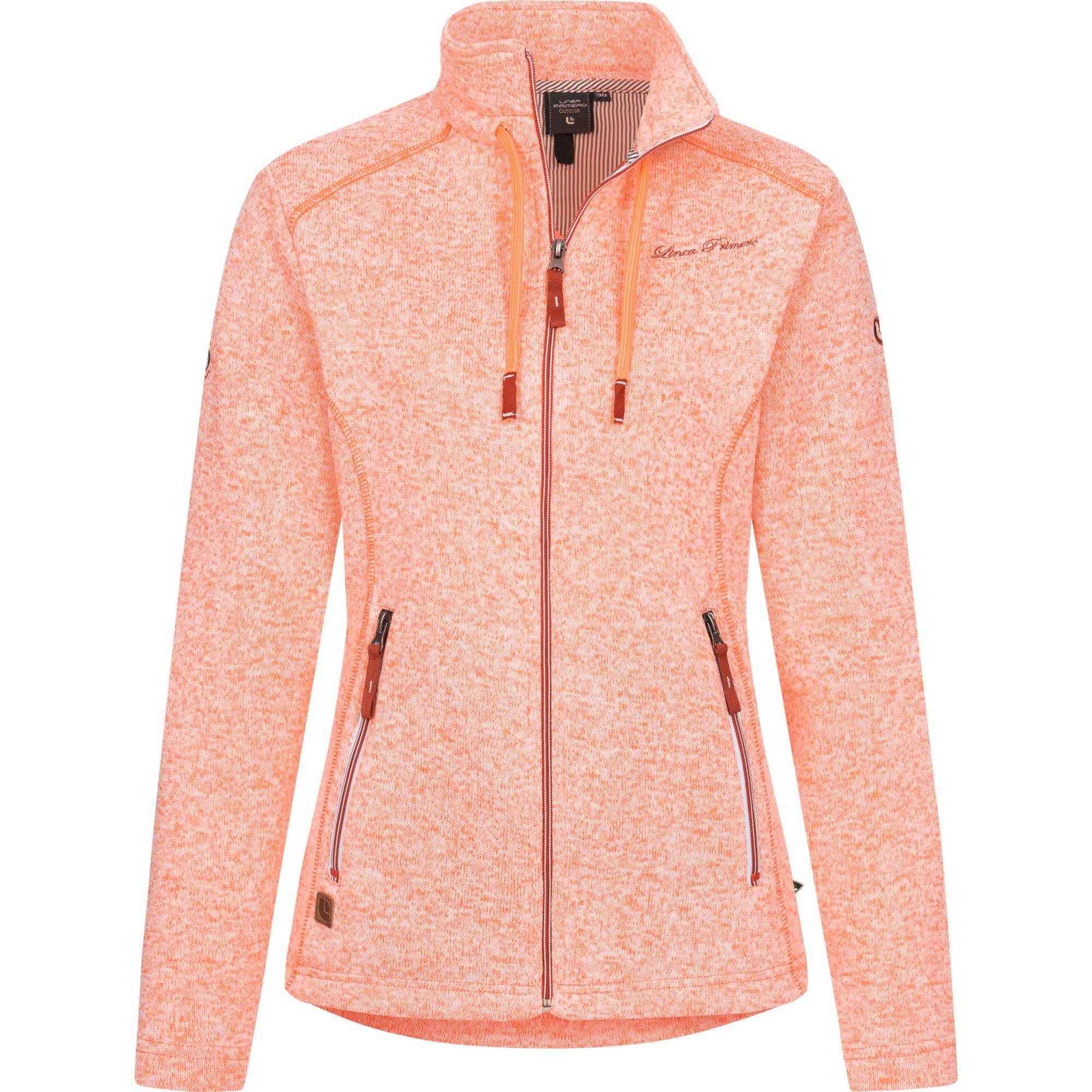 DEPROC Active Fleecejacke LUVERNE WOMEN CS mit Stehkragen angel wing