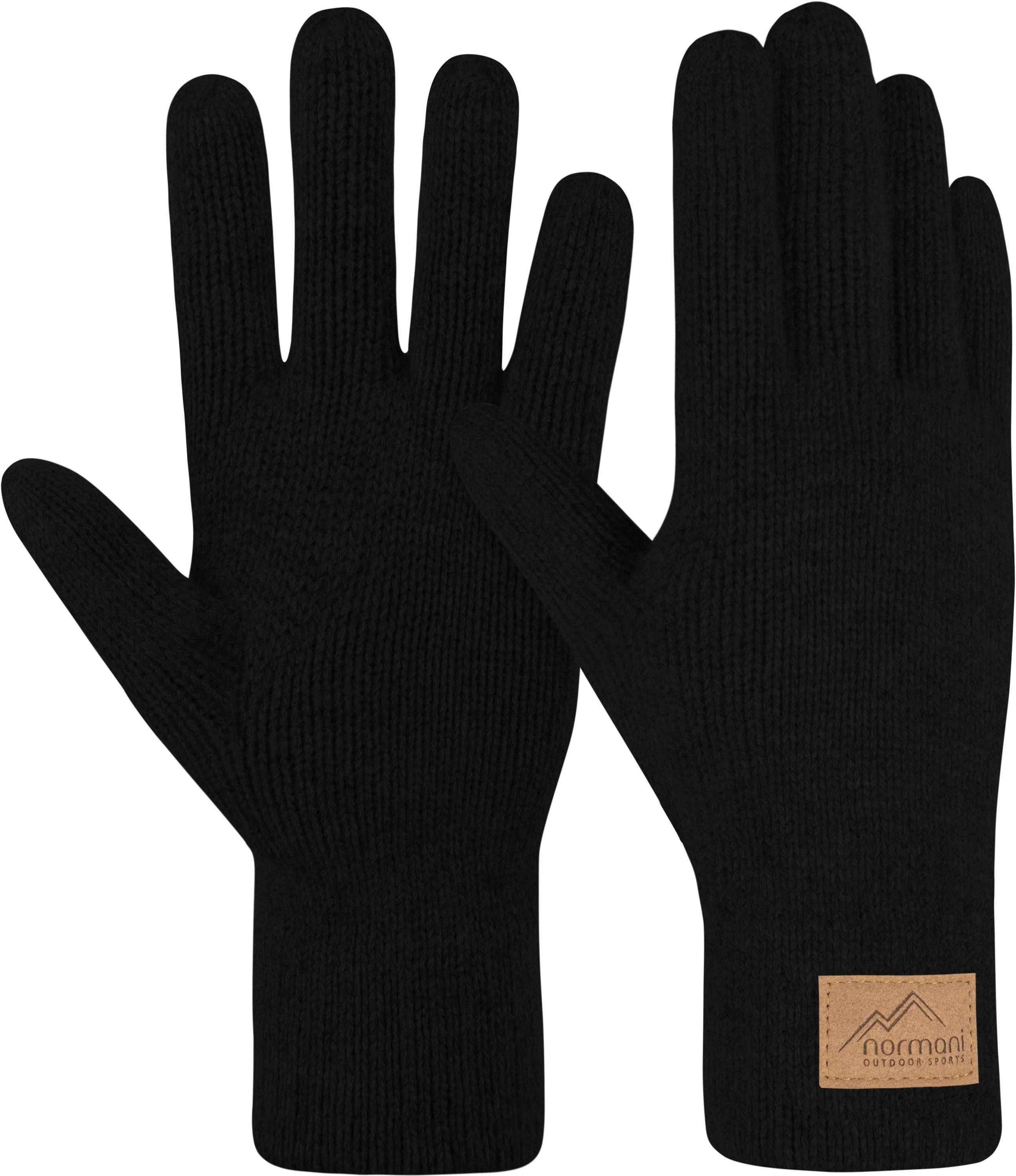 normani Skihandschuhe Herren Merino Strick-Fingerhandschuhe Malak Unisex Winterhandschuhe Merinohandschuhe Thermohandschuhe