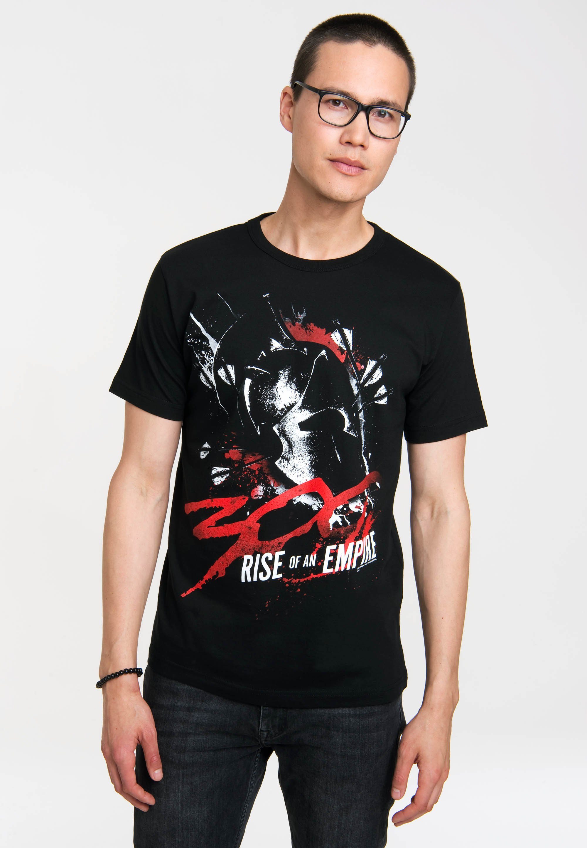 LOGOSHIRT T-Shirt 300 - Rise Of An Empire mit coolem Frontprint