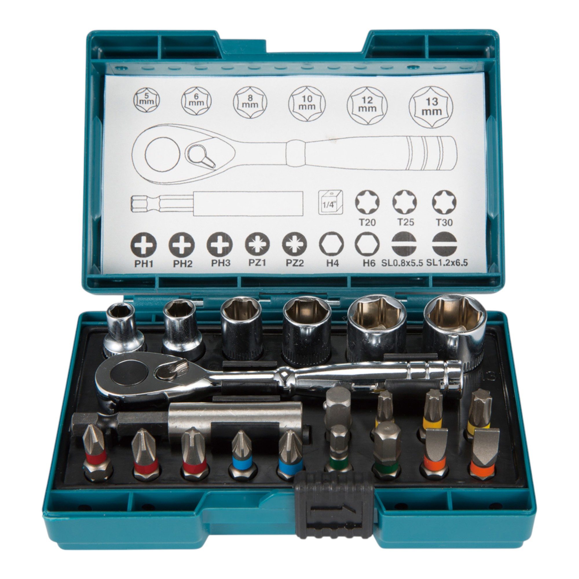 Makita Bohrer- und Bitset Makita Ratschen günstig online kaufen