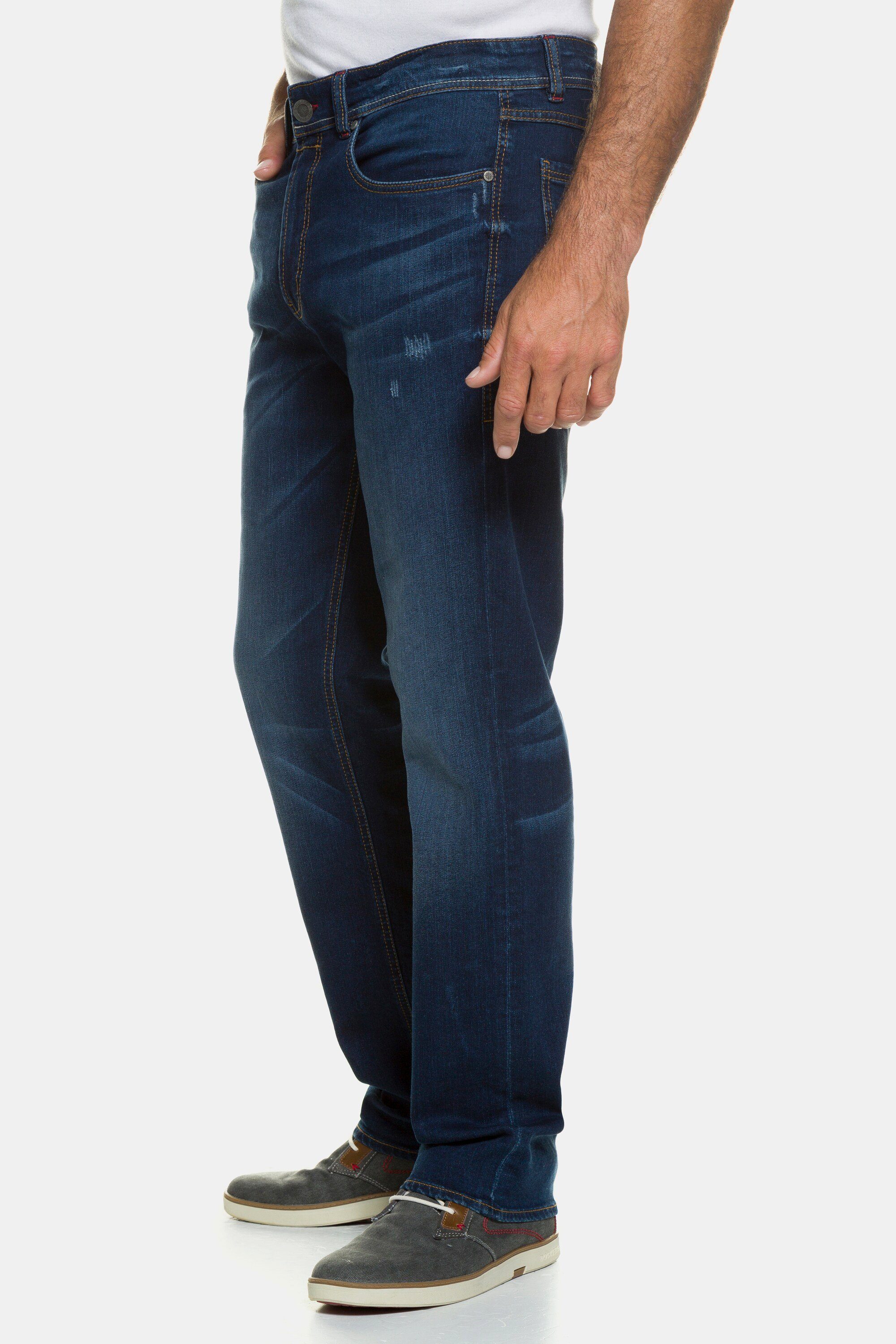 JP1880 5-Pocket-Jeans Jeans denim Gr. Denim blue 70/35 Straight Fit FLEXNAMIC® bis dark