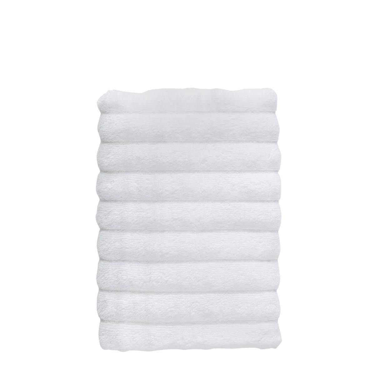 Zone Denmark Handtuch Inu, Baumwollstoff (1-St), 50x100cm, schlichtes skandinavisches Design, weiche Oberfläche white | Alle Handtücher