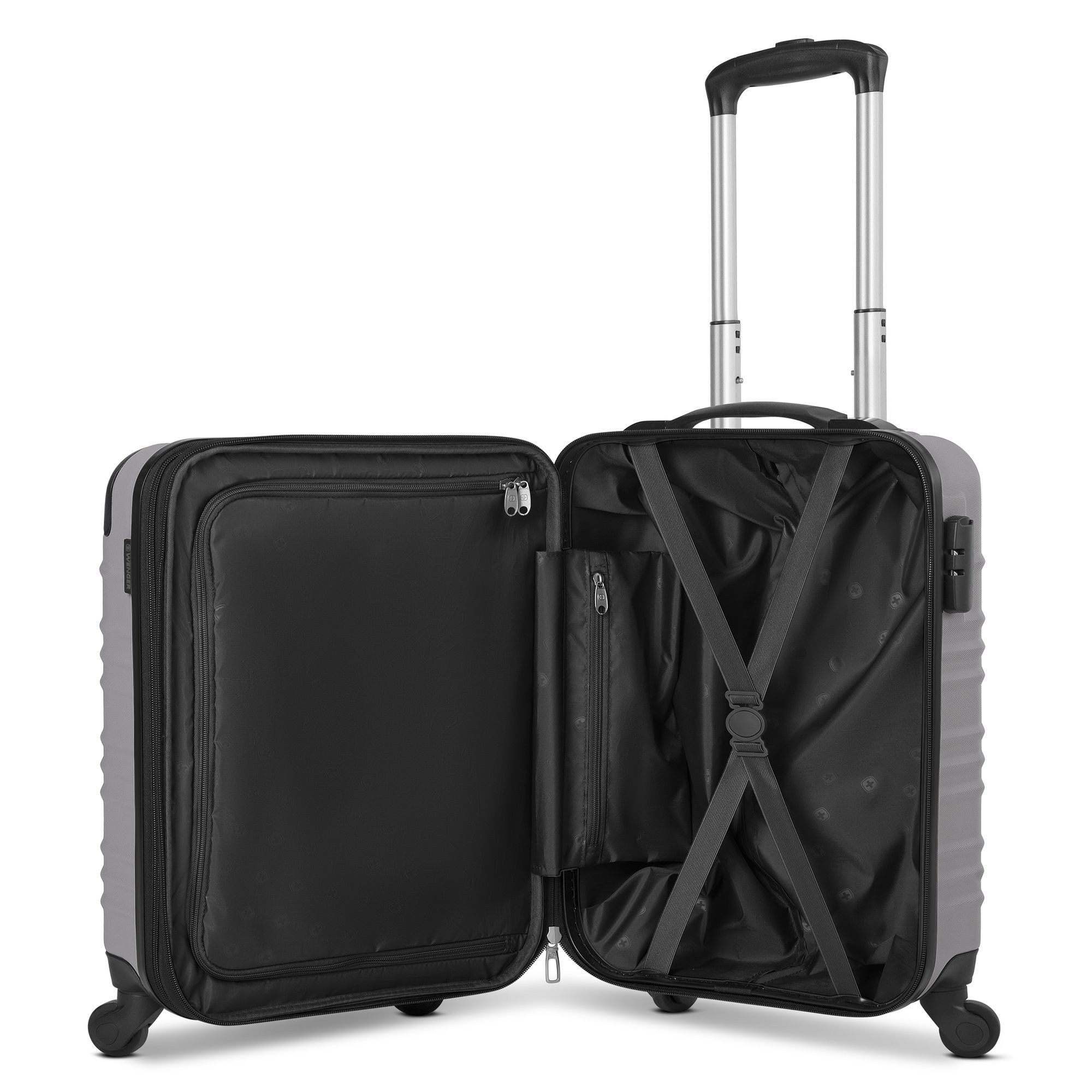 Wenger Handgepäck-Trolley Amplar Evo, 4 Rollen, ABS