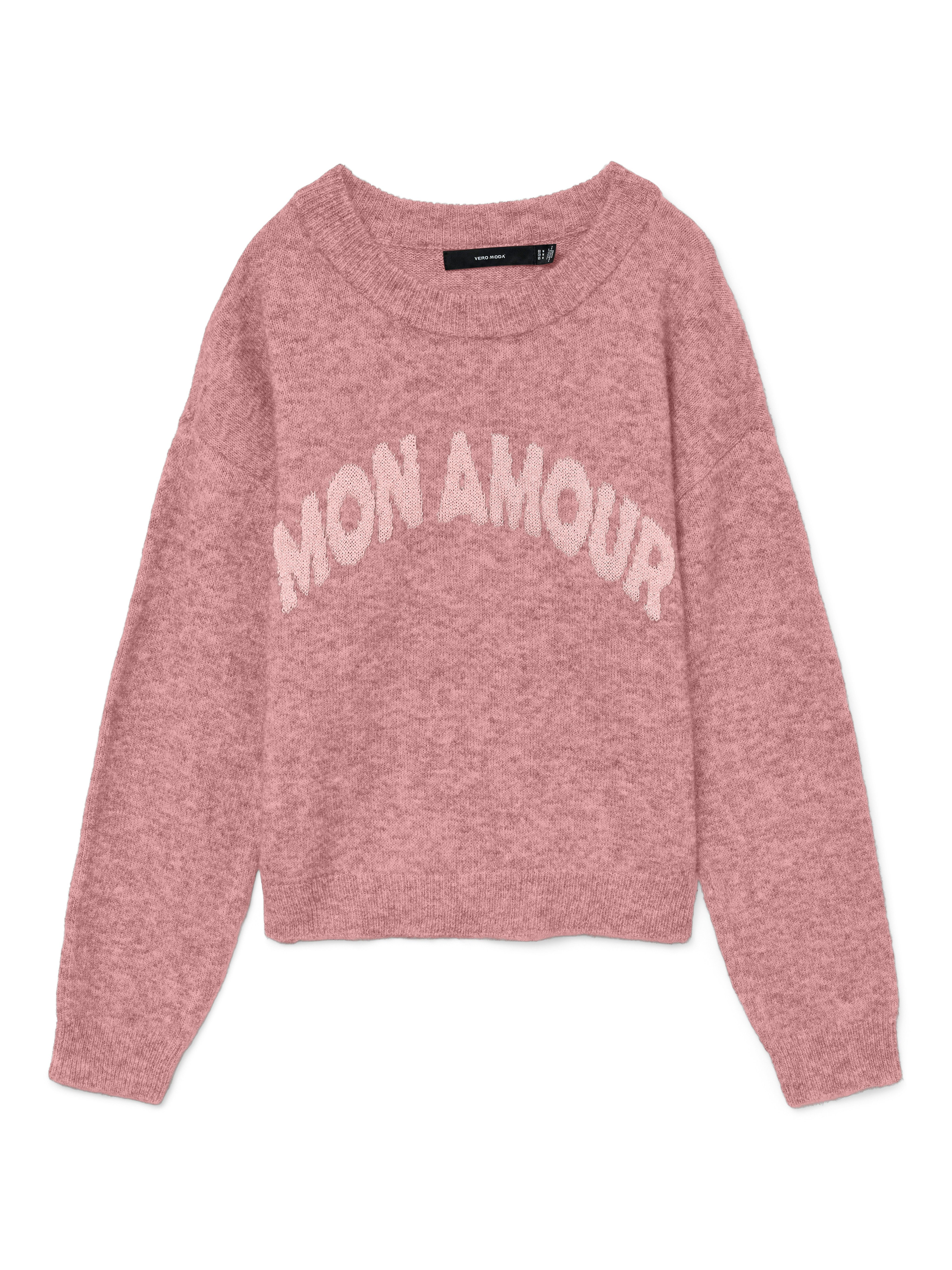 Strickpullover VMAMOREMIO LS O-NECK PULLOVER BOO