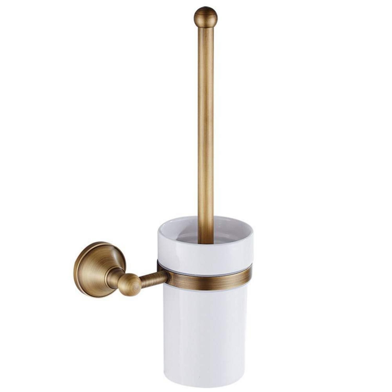 LuxusKollektion WC-Garnitur WC-Bürstenhalter Set Bronze, (1-tlg)