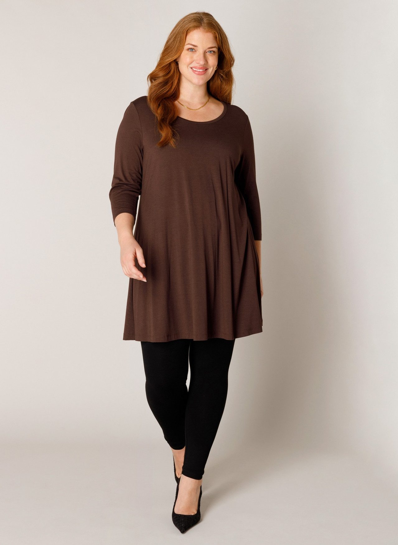 Base Level Curvy Tunikashirt Aria Große Größen