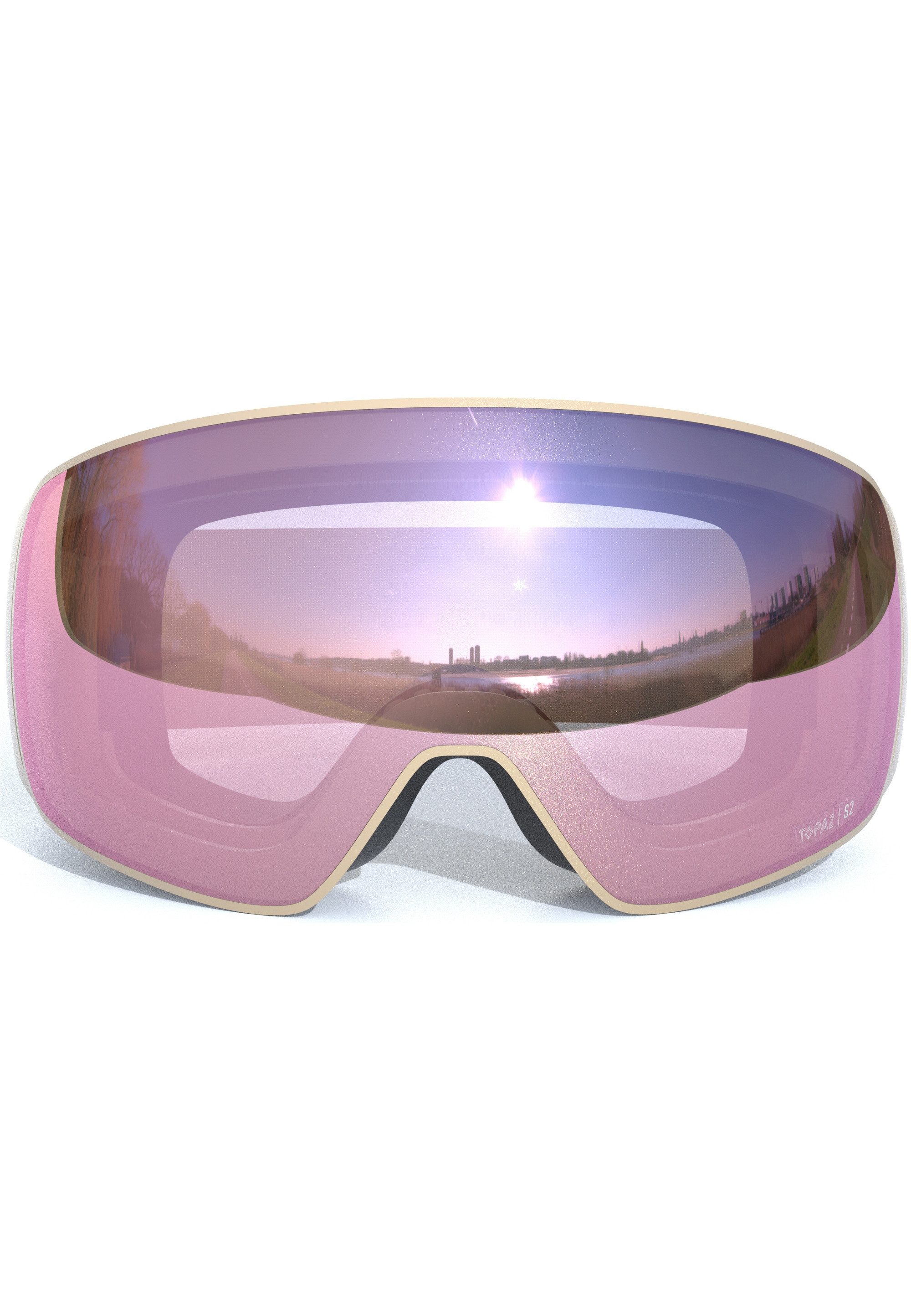 WHISTLER Skibrille Morzine Topaz V, mit Anti-Beschlag-Beschichtung