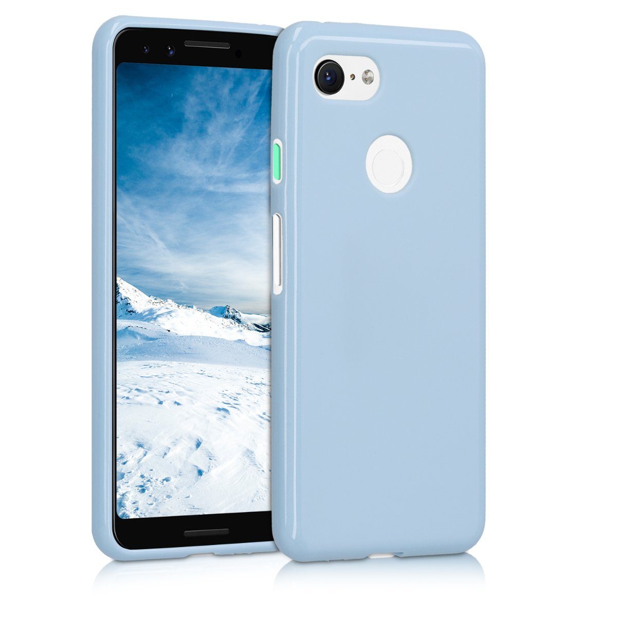 kwmobile Handyhülle Hülle für Google Pixel 3, Hülle Silikon - Soft Handyhülle - Handy Case Cover
