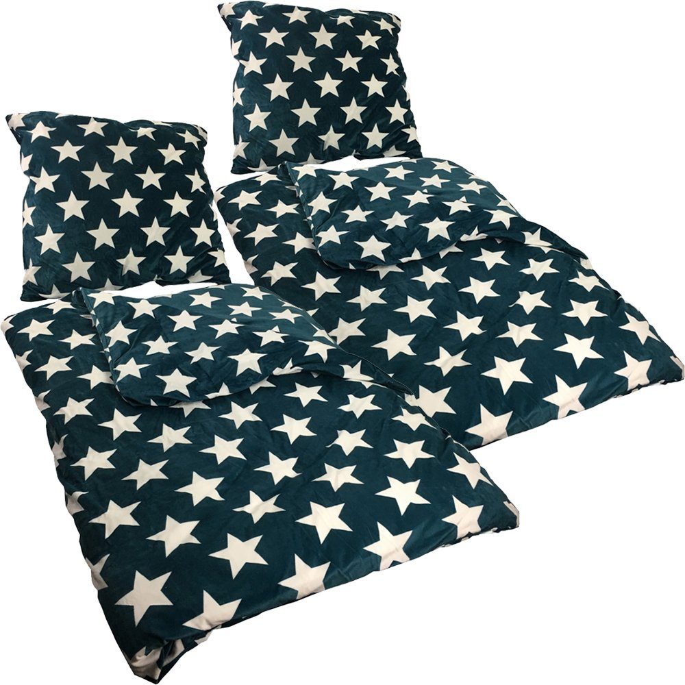 NYVI Bettwäsche Winter Bettwäsche CozyStar Sterne günstig online kaufen