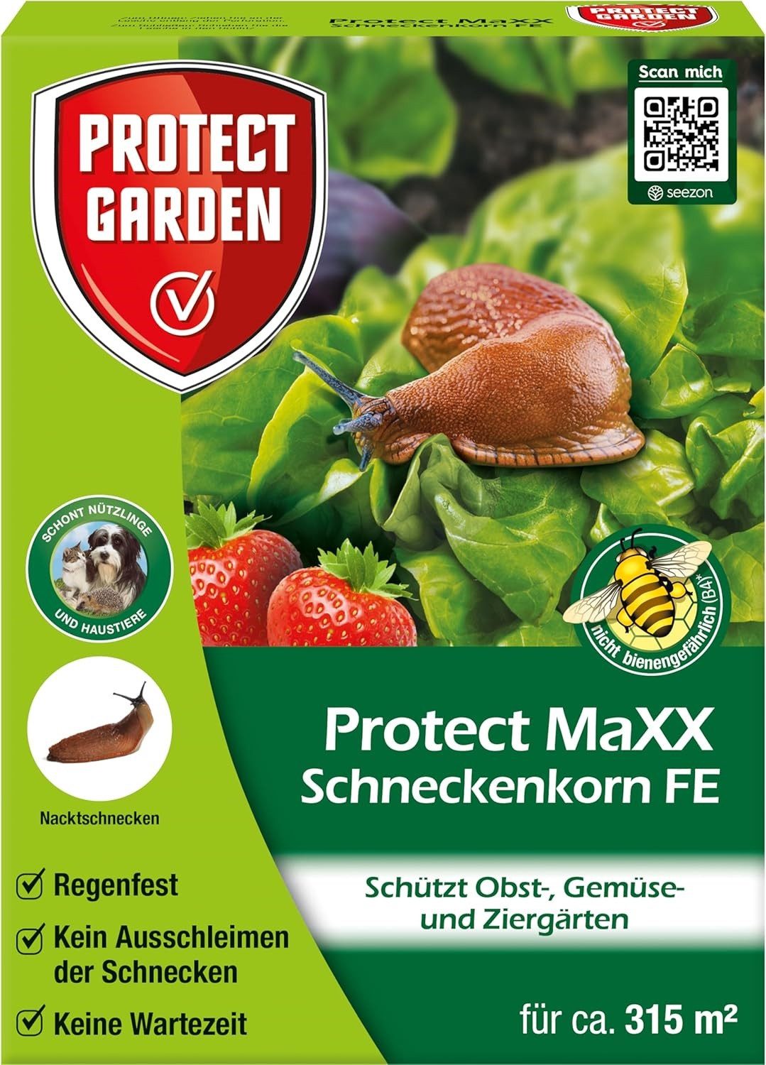 Protect Garden Vergrämungsmittel Protect Garden Protect MaXX Schneckenkorn FE 1,2kg für bis zu 315m²