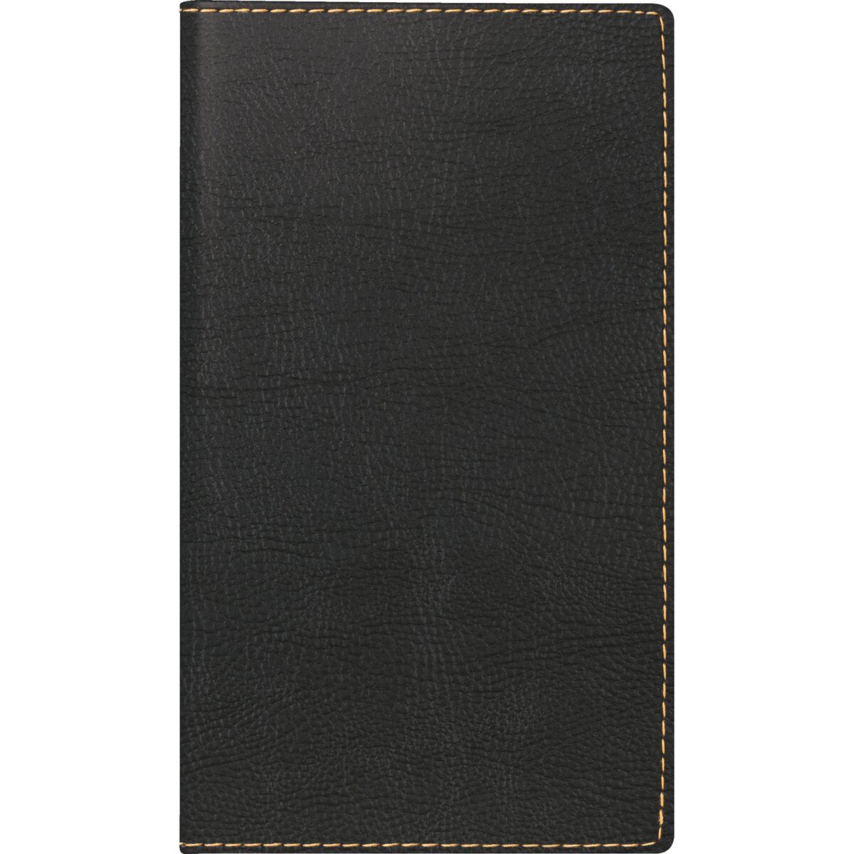 Taschenkalender Taschenkalender TM15 8,7x15,3cm 1 Woche/Seite Kunstleder schwarz 2027