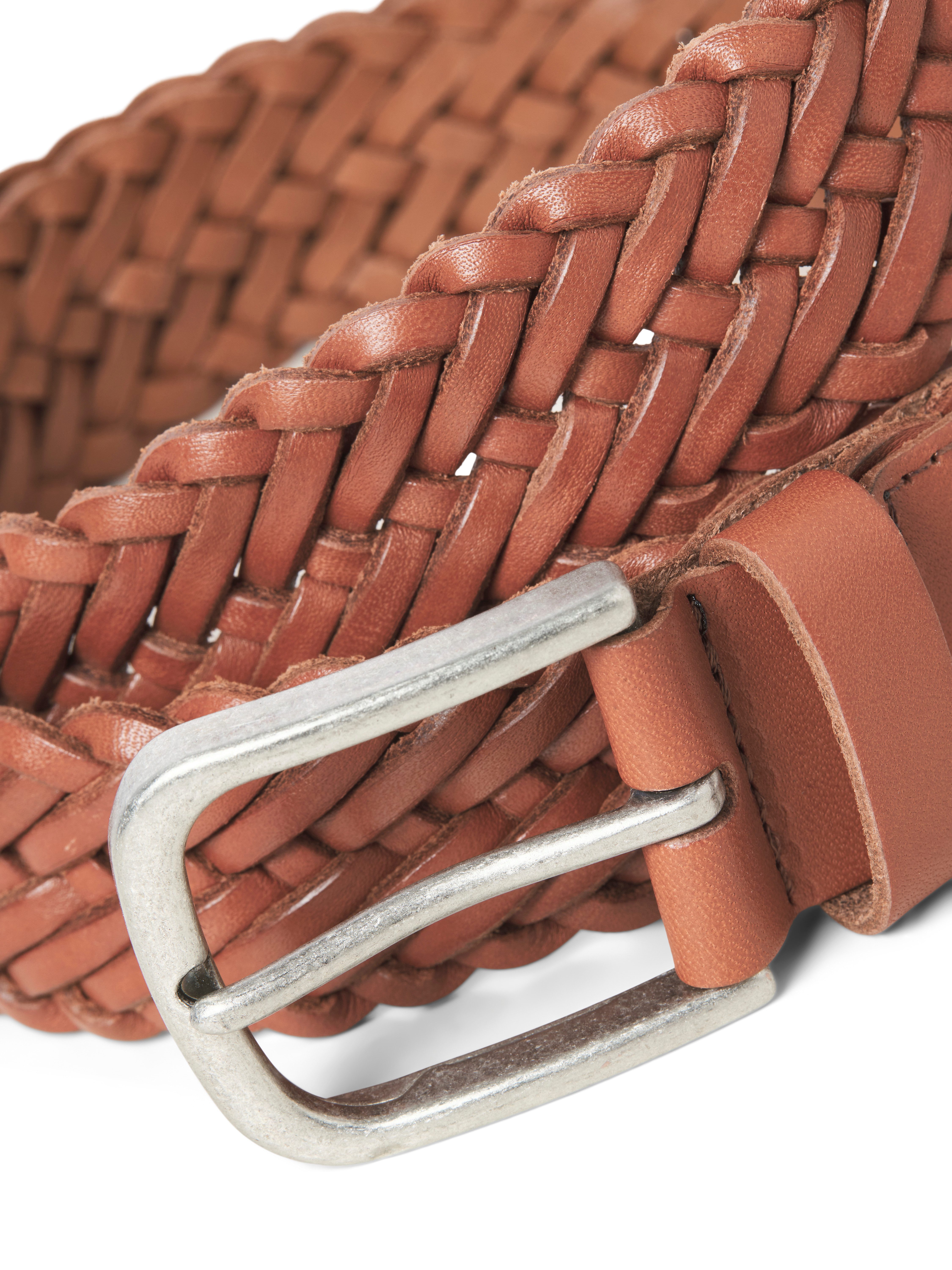 Jack & Jones Ledergürtel JACJOE BRAIDED LEATHER BELT – Bild 4 von 5