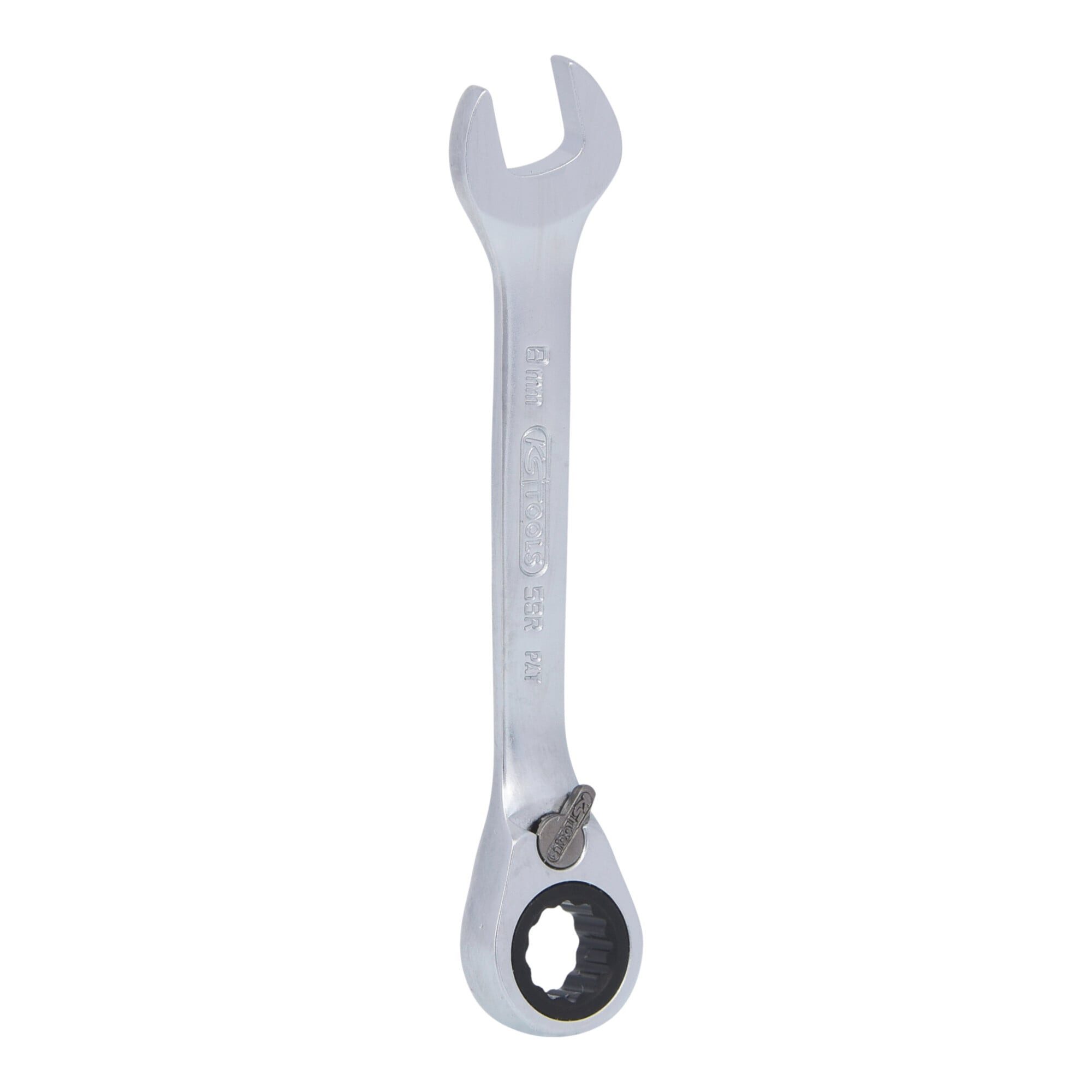 KS Tools Ratschenringschlüssel KS Tools GEARplus Ratschenringmaulschlüssel, kurz, 8mm