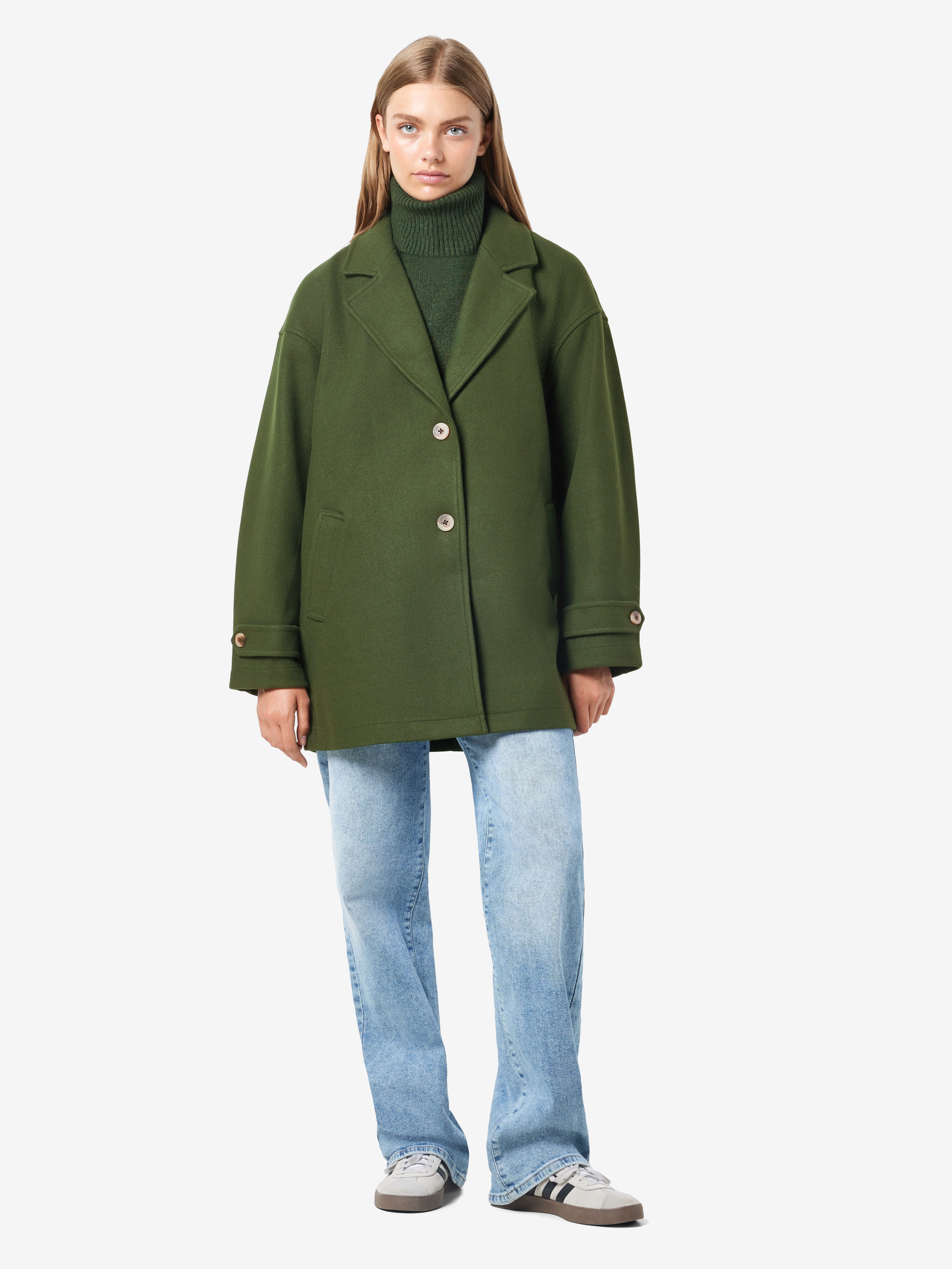 Noisy may Cabanjacke NMALICIA LS OVERSIZE BLAZER NOOS