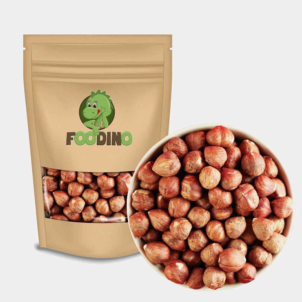 Foodino Nüsse Haselnüsse mit Haut, 1 x, Ganze Kerne naturbelassen