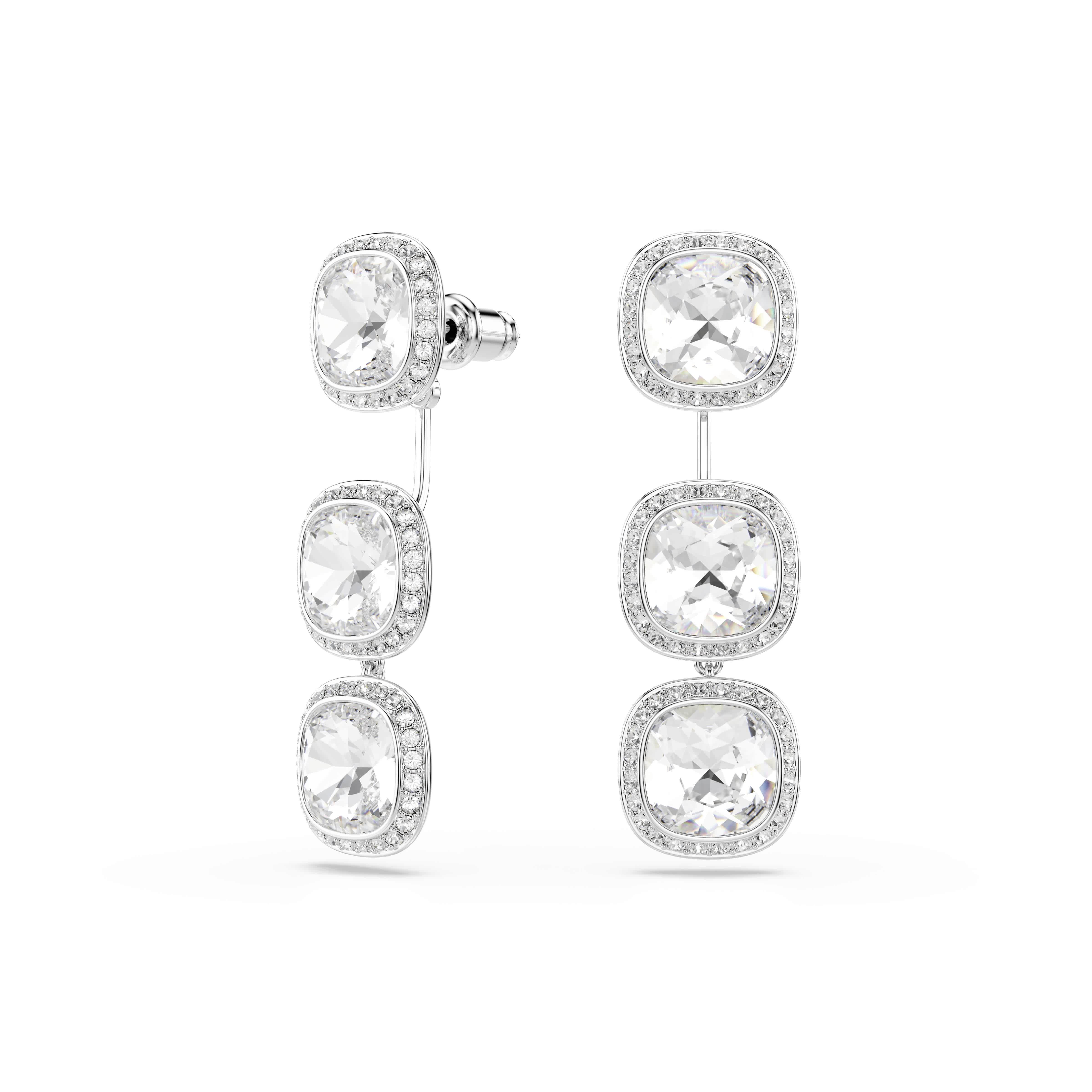 Swarovski Paar Ohrstecker Schmuck Geschenk UNA Ohrringe, mit Swarovski® Kristall