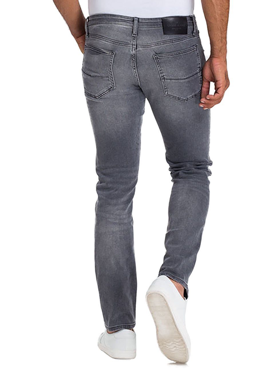 CROSS JEANS® Slim-fit-Jeans Jeanshose Damien Stretch mit