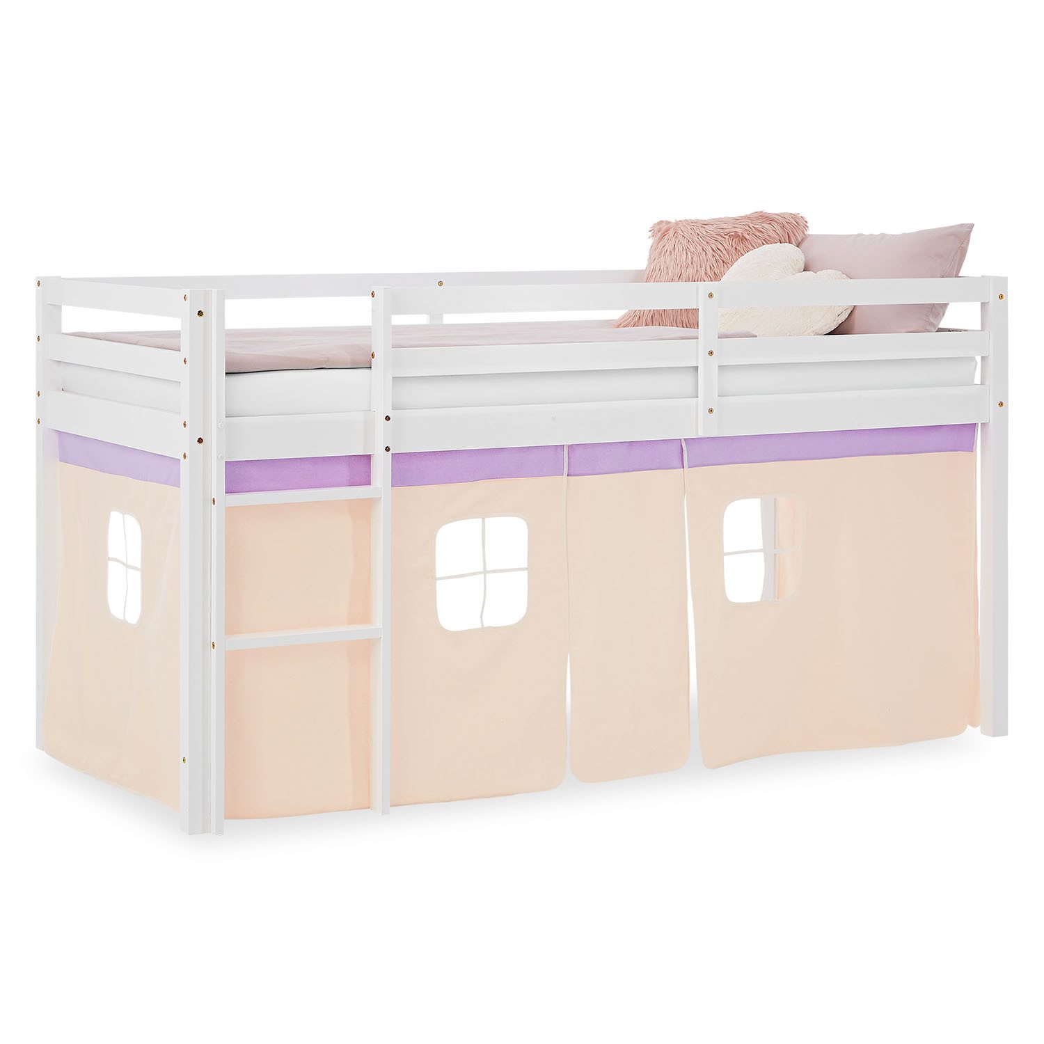 Homestyle4u Hochbett 90x200 Stockbett Kinderbett Holz günstig online kaufen
