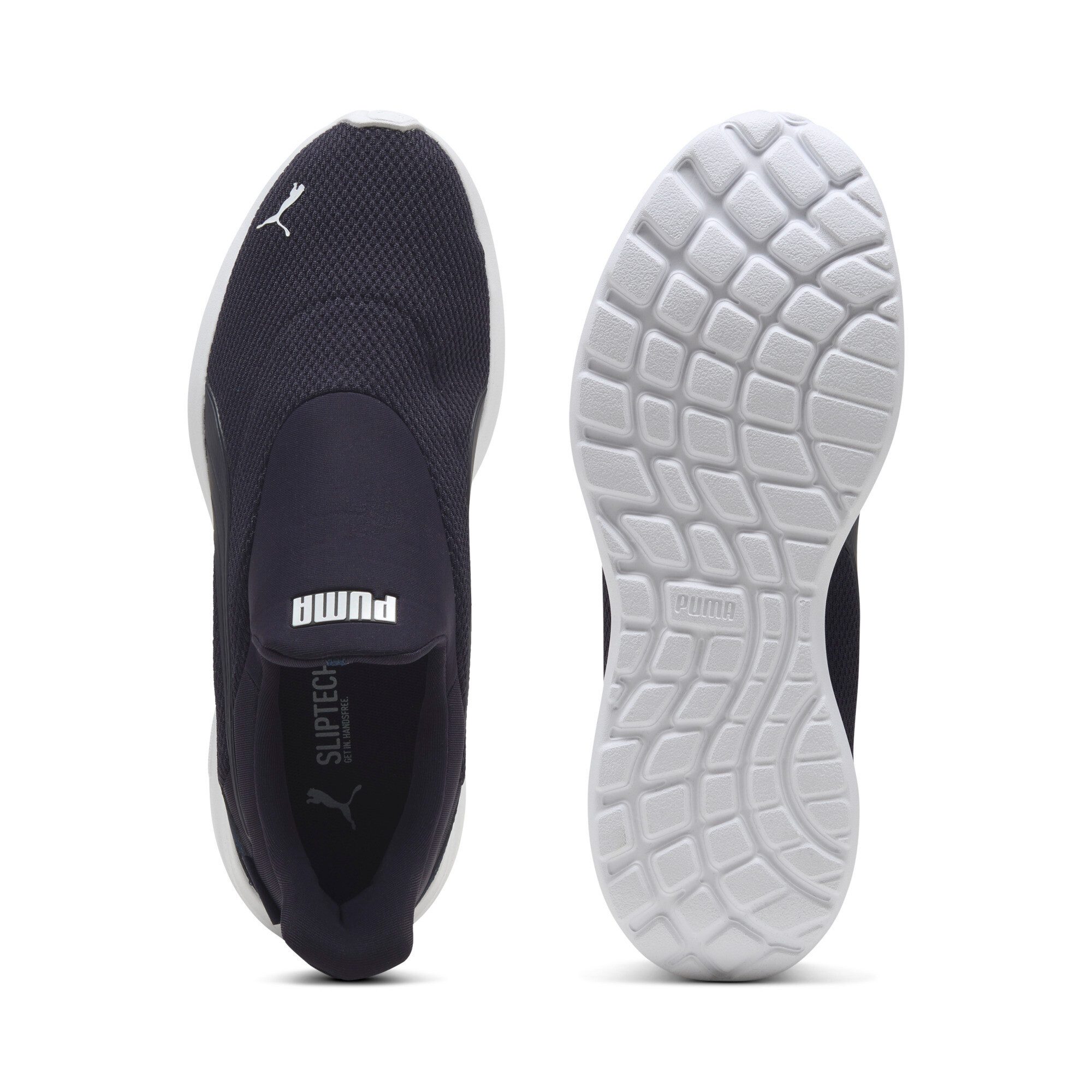 PUMA SOFTRIDE COSMIC SLIPTECH Walkingschuh mit profiliertem Laufsohlenprofil, mit Schlupfeinstieg, aus Textil
