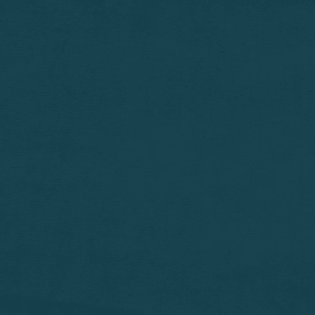 Samt | Drehbar (2 Stk. Esszimmerstuhl Blau St) Blau 2 vidaXL Esszimmerstühle Blau