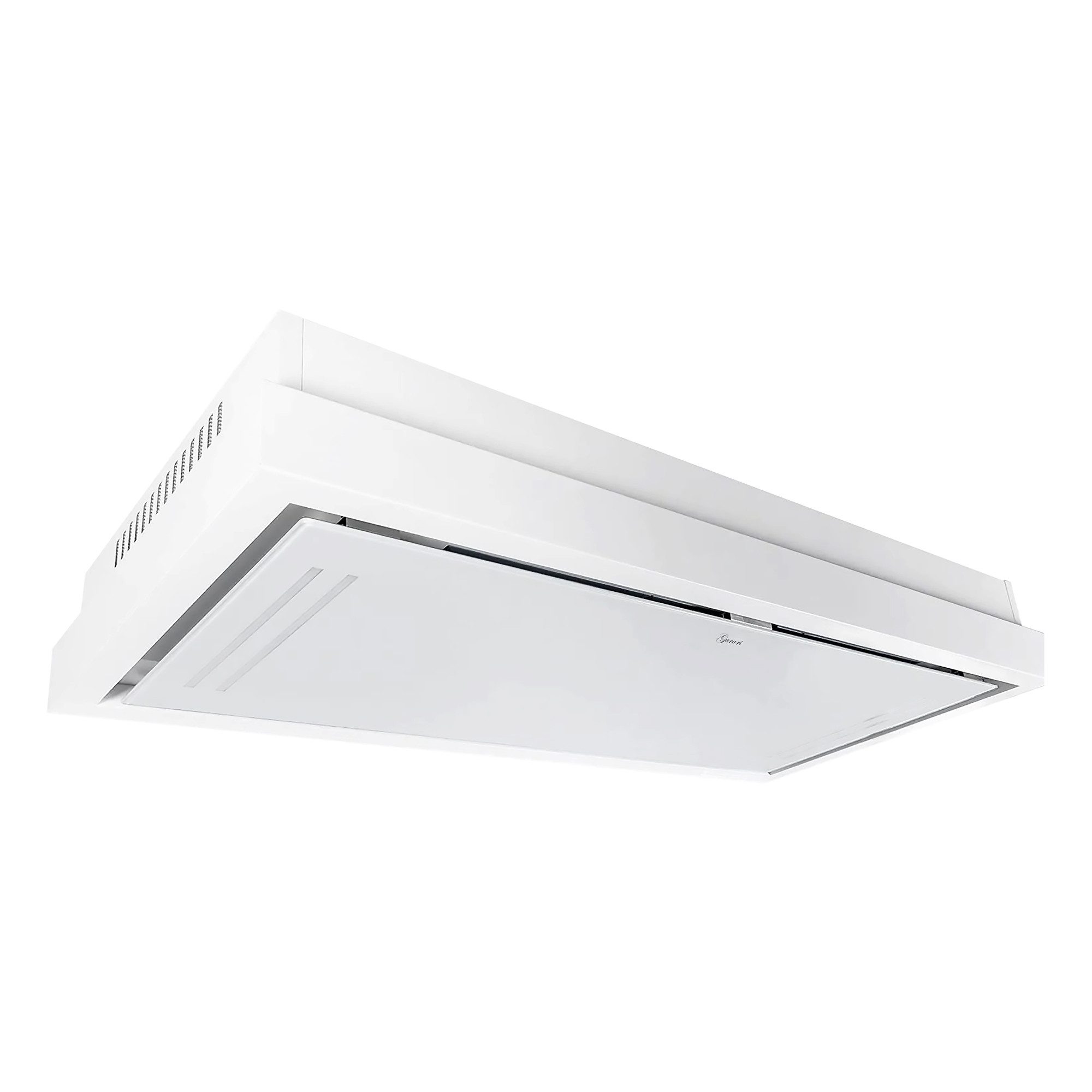 GURARI Deckenhaube GCH C 343 Dunstabzugshaube Einbau EBM Motor 1000 m³/h Serie 90 WH PRIME Einbau Abzugshaube 90 cm für die Decke mit Ionisierung – 1000 m³/h, EEK A, EBM Motor GCH C 343 Dunstabzugshaube Einbau EBM Motor 1000 m³/h, Einbauhaube 90 cm für die Decke mit Ionisierung, 1000m³/h, EBM Motor