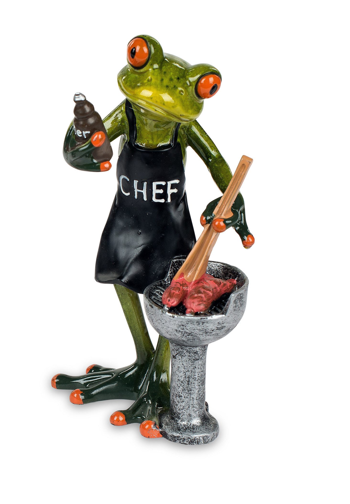 formano Dekofigur Frosch beim Grillen mit günstig online kaufen