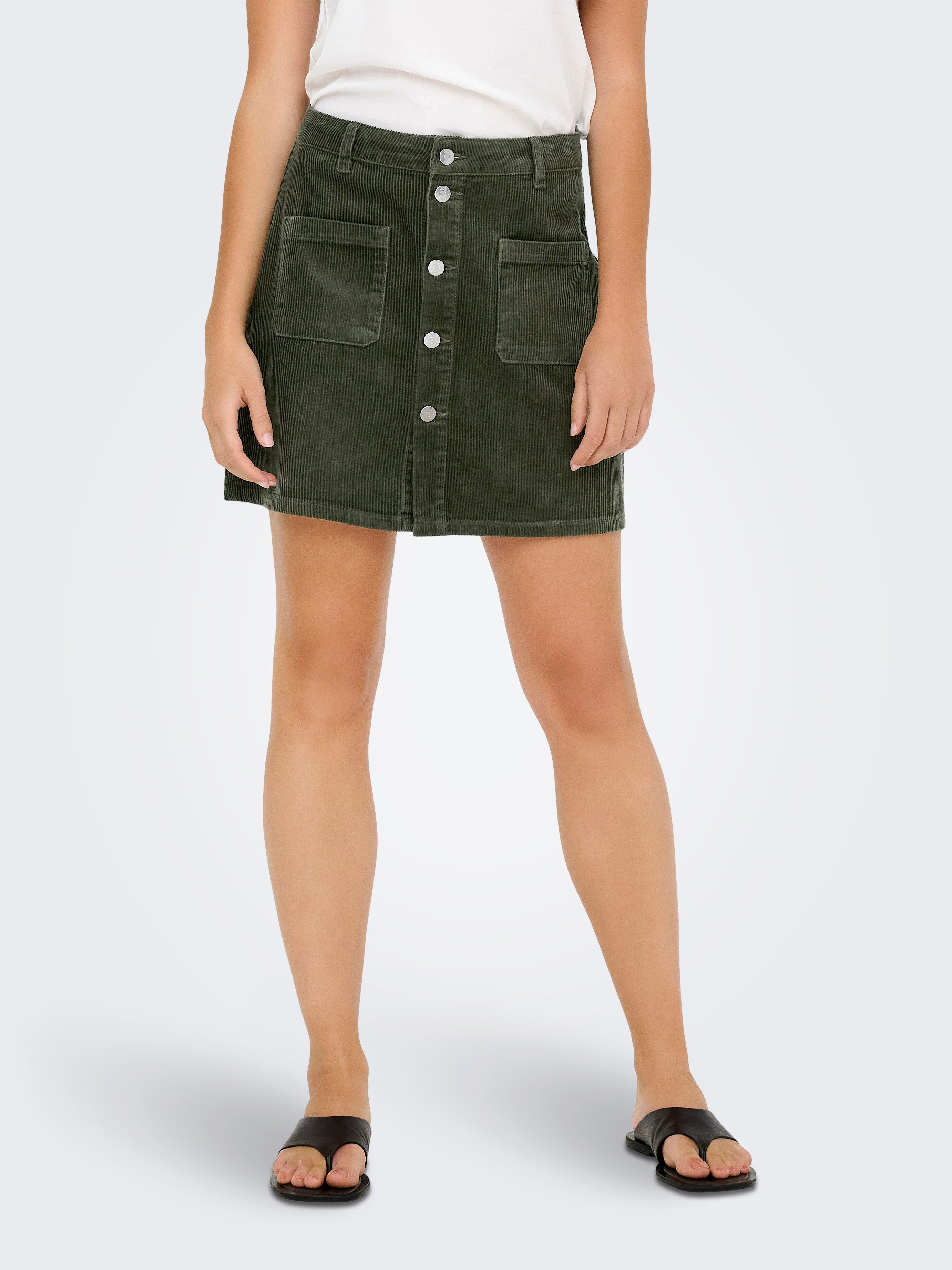 JDY Cordrock JDYSHIRAZ CORDUROY SKIRT PNT DIA günstig online kaufen