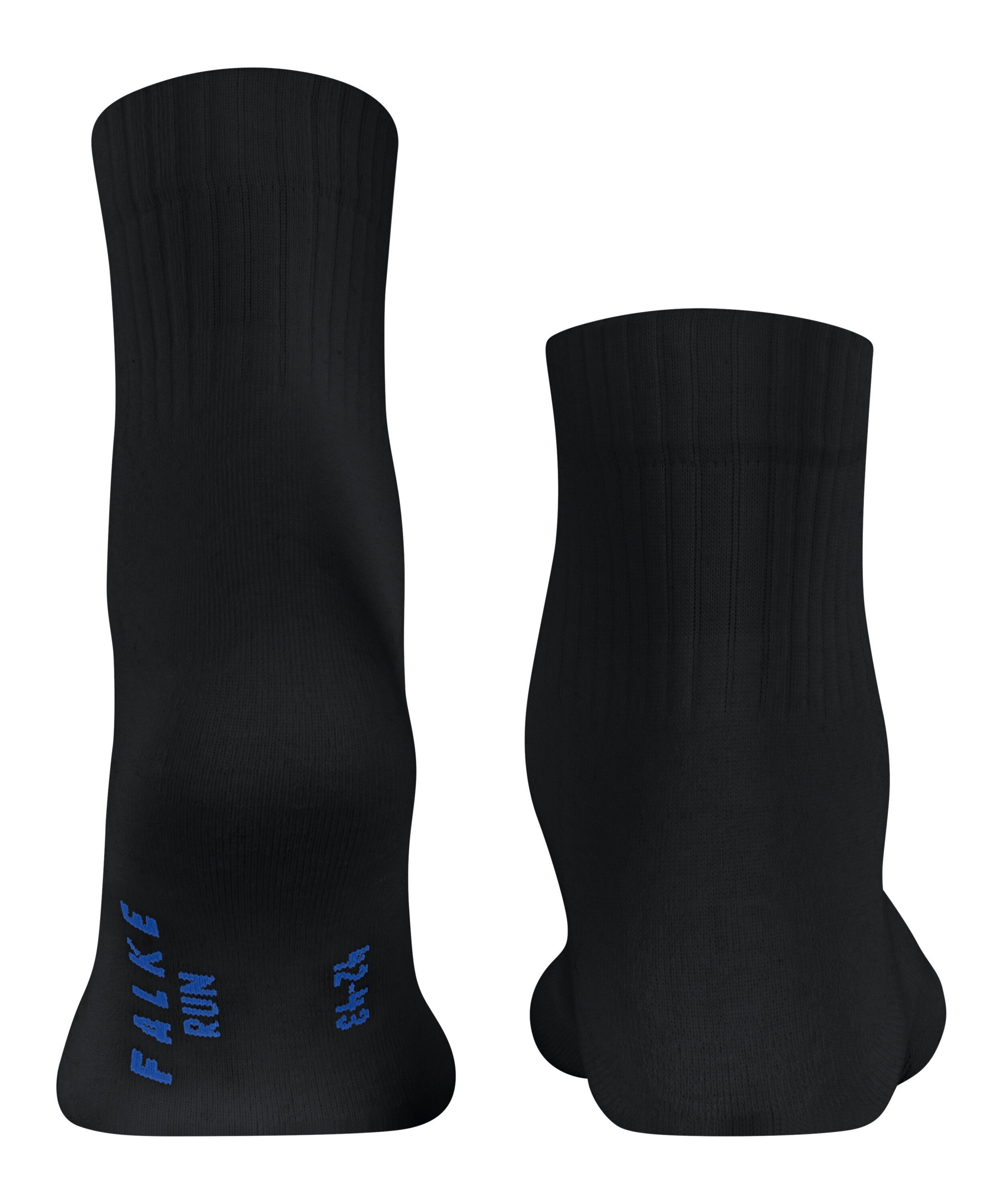 FALKE Socken Run Rib Kurzsocken (1-Paar) mit Rippstruktur & gepolsterter Sohle