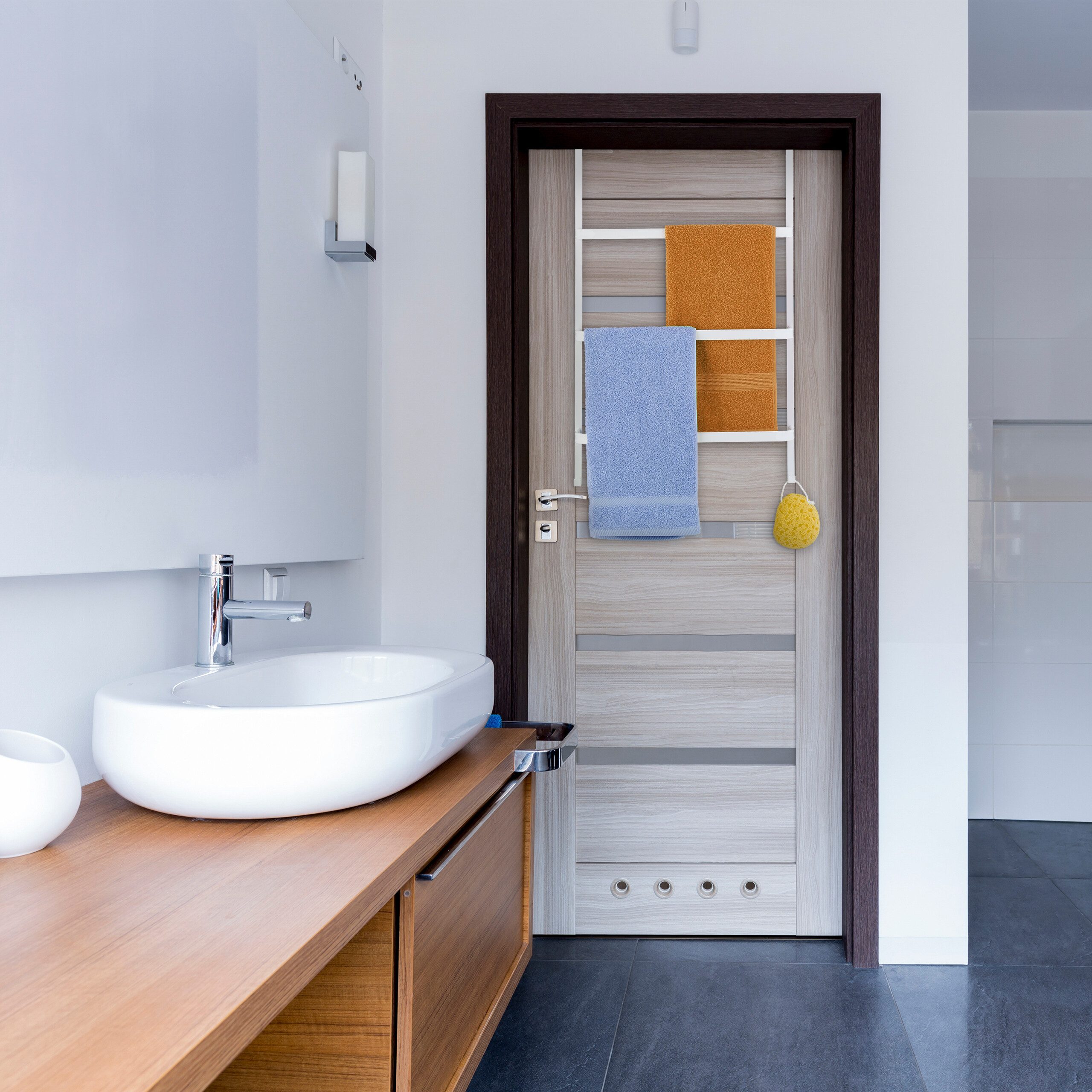 relaxdays Handtuchstange Handtuchhalter Tür günstig online kaufen