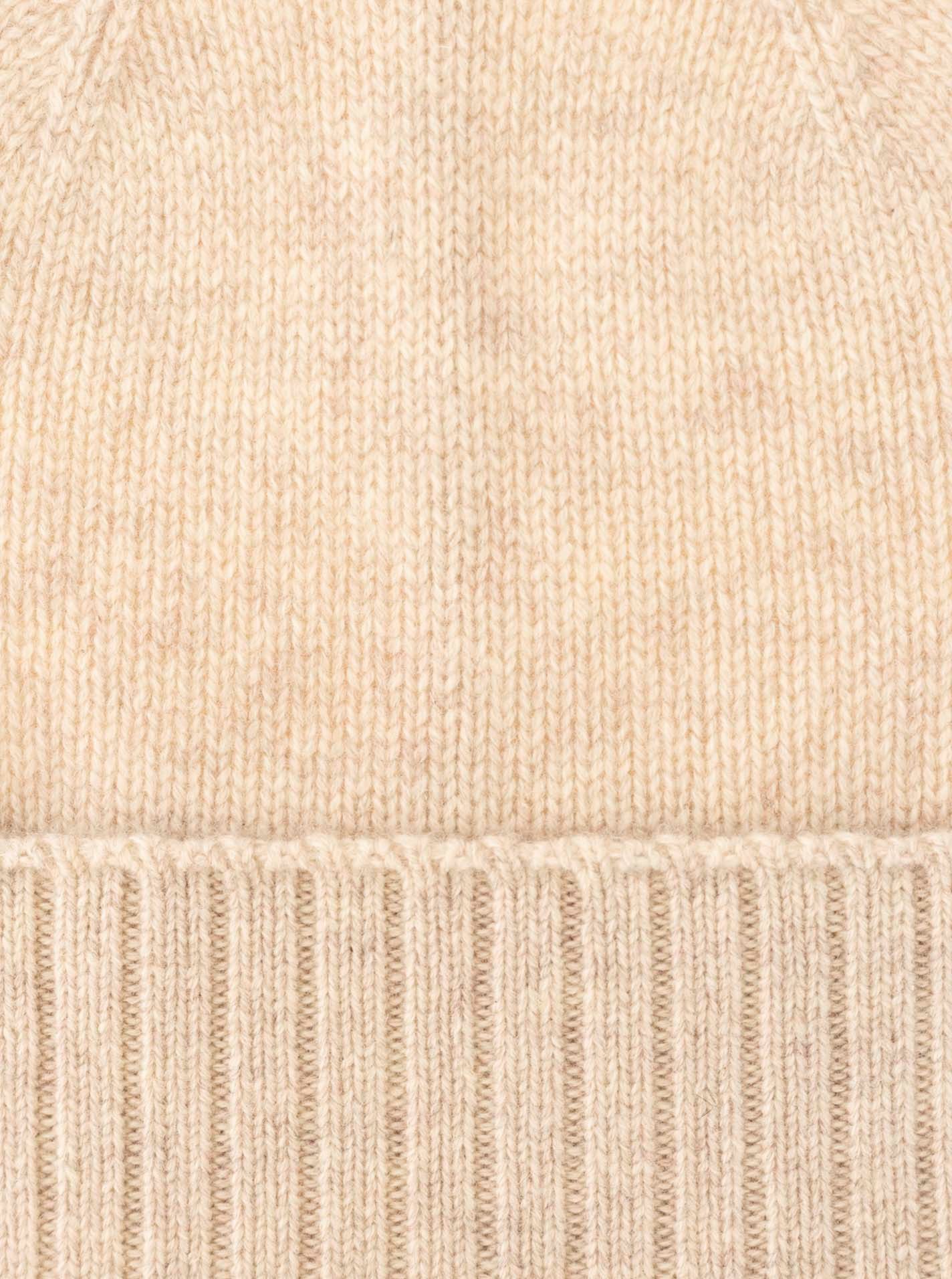 Zwillingsherz Strickmütze Feinstrick, breiter geripptem Umschlag