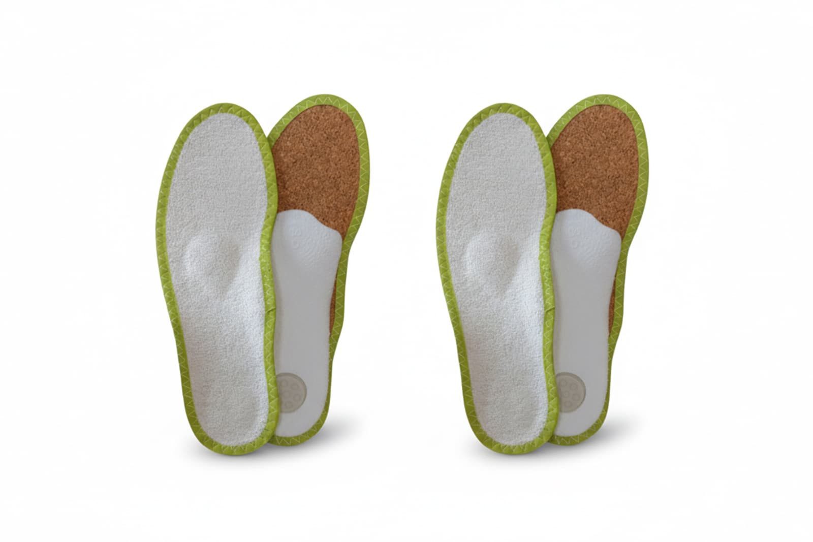 Ringelspitz Einlegesohlen Bambus Fußbett atmungsaktive Einlegesohle, stützend, 2er Set - Gr. 44