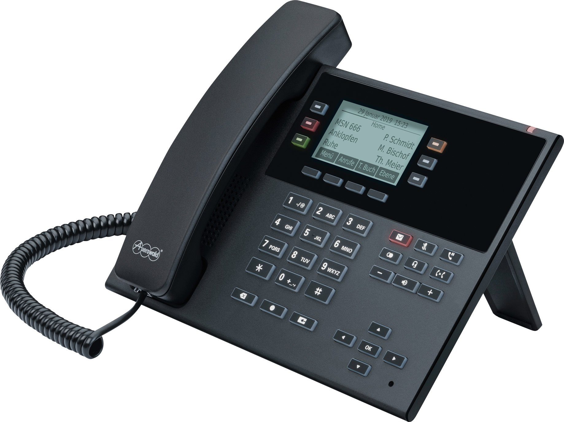 Auerswald AUERSWALD Telefon COMfortel D-110 schwarz Festnetztelefon