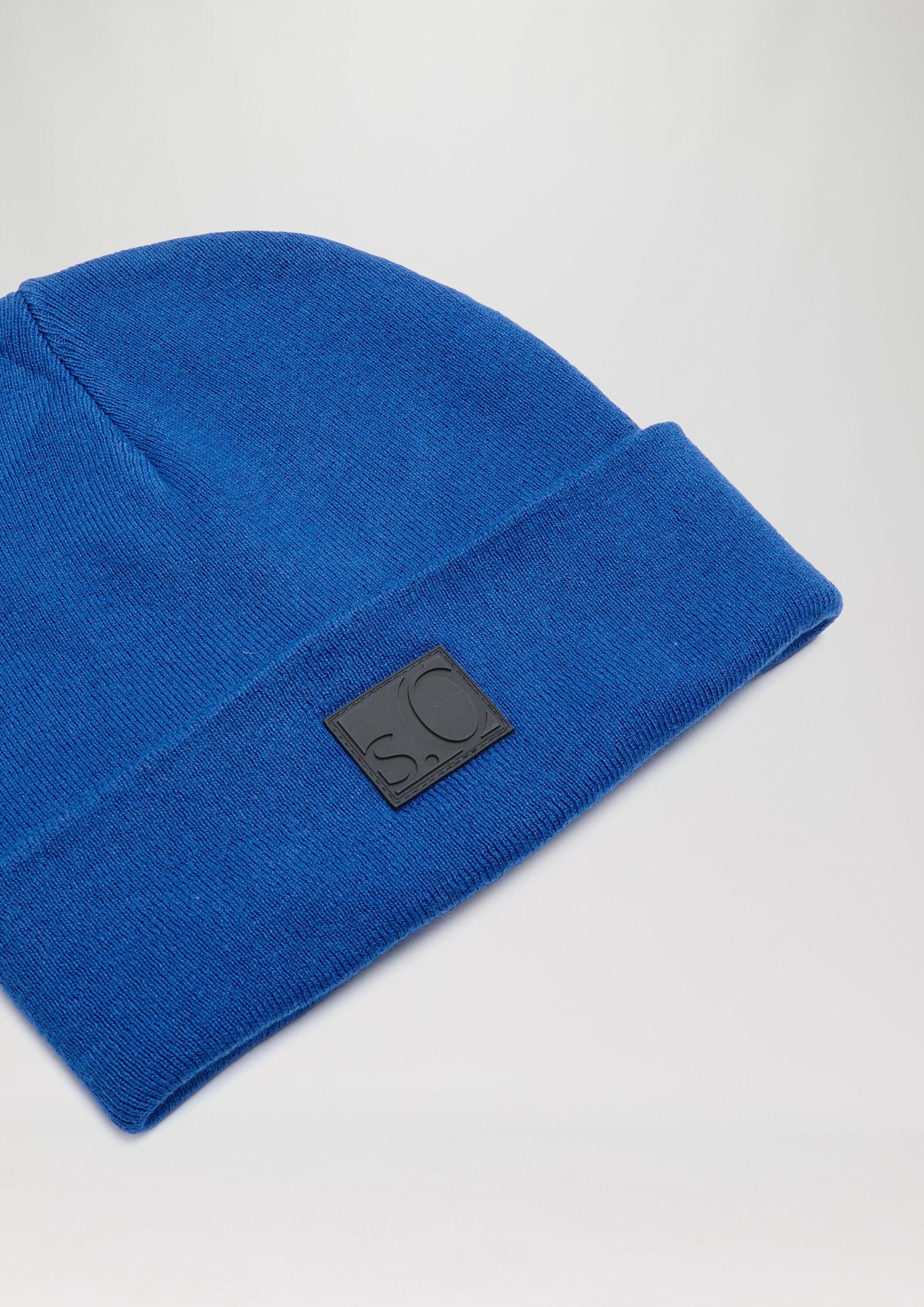 s.Oliver Strickmütze Mütze Beanie mit Merinowolle