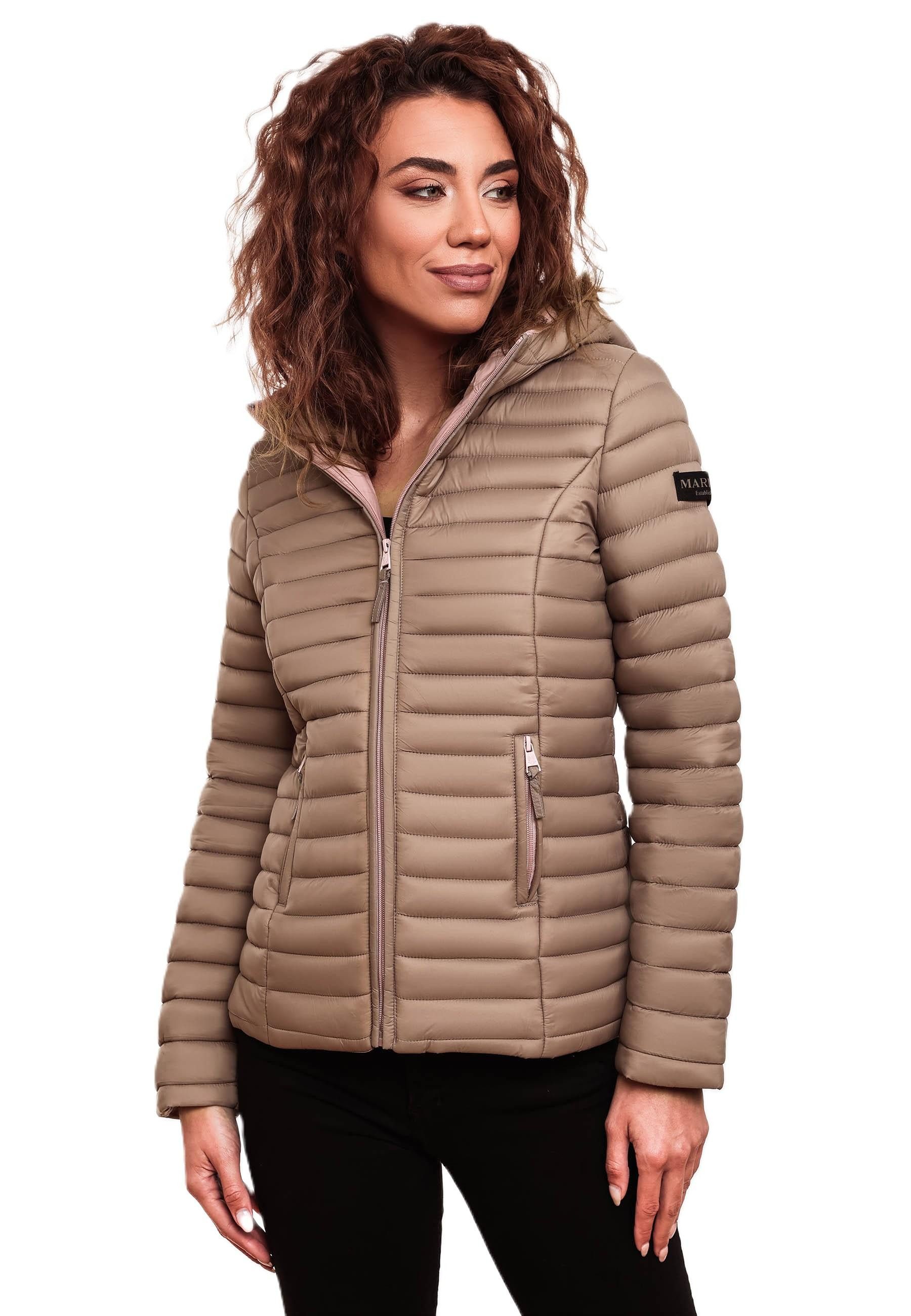 Marikoo Steppjacke Asraa Übergangsjacke mit kontrastfarbendem günstig online kaufen