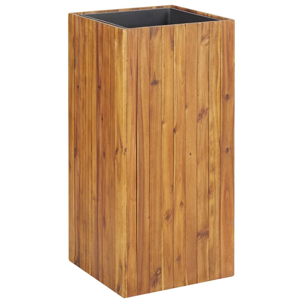 vidaXL Hochbeet Garten-Hochbeet 43,5 x 43,5 x 90 cm Massivholz (1 St)