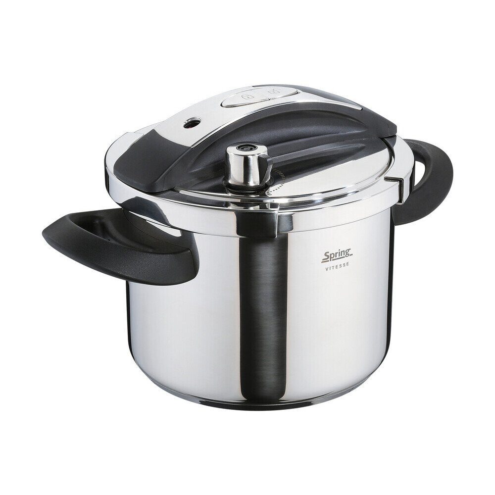 Spring Bräter Schnellkochtopf 6,0 l Vitesse edelstahl, Edelstahl