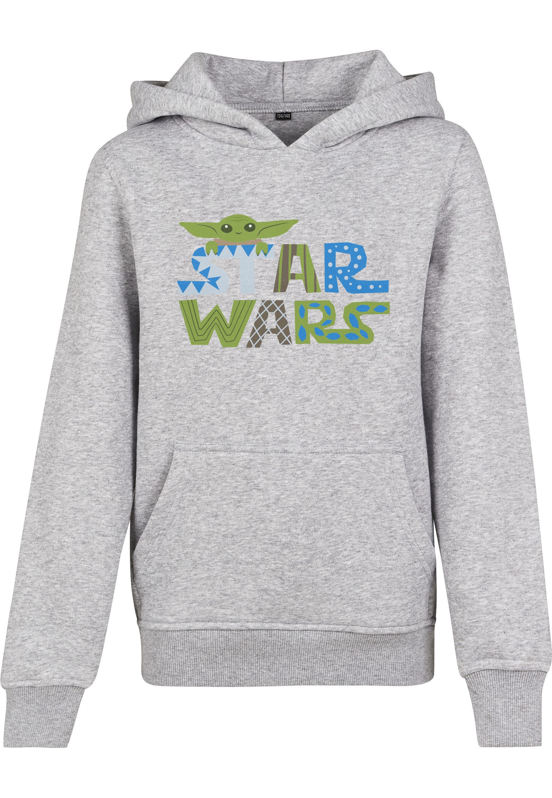 Hoodie MisterTee Herren Kids Star Wars Colorful Logo Hoody