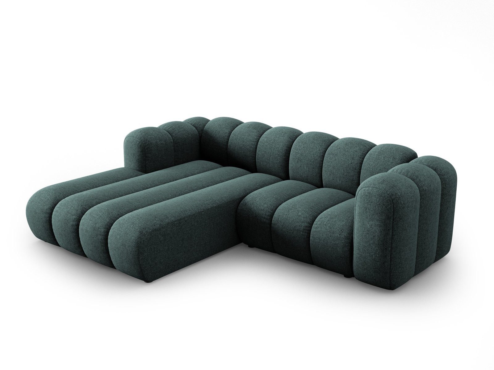 Micadoni Ecksofa Lupine, modular 3-Sitzer günstig online kaufen