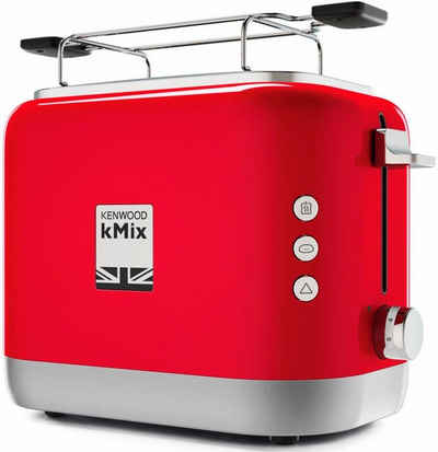 KENWOOD Toaster TCX751RD, 2 kurze Schlitze, für 2 Scheiben, 900 W