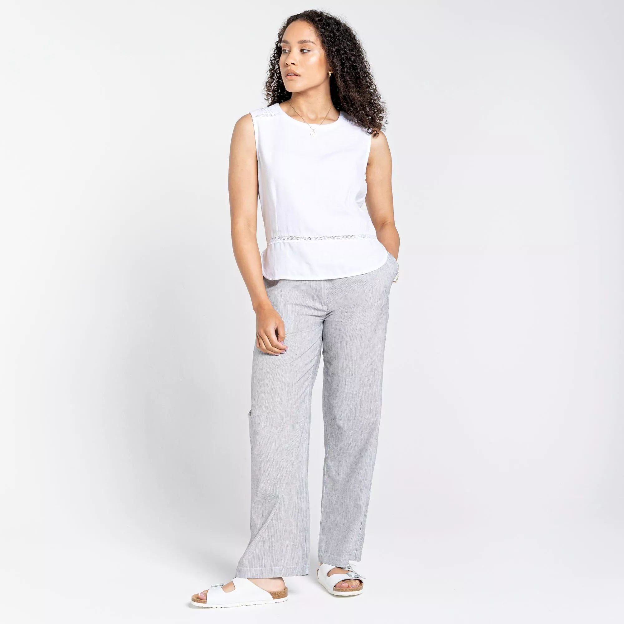 Craghoppers T-Shirt Craghoppers - Nosibotanical Bonita - Damen Leinen Shirt günstig online kaufen