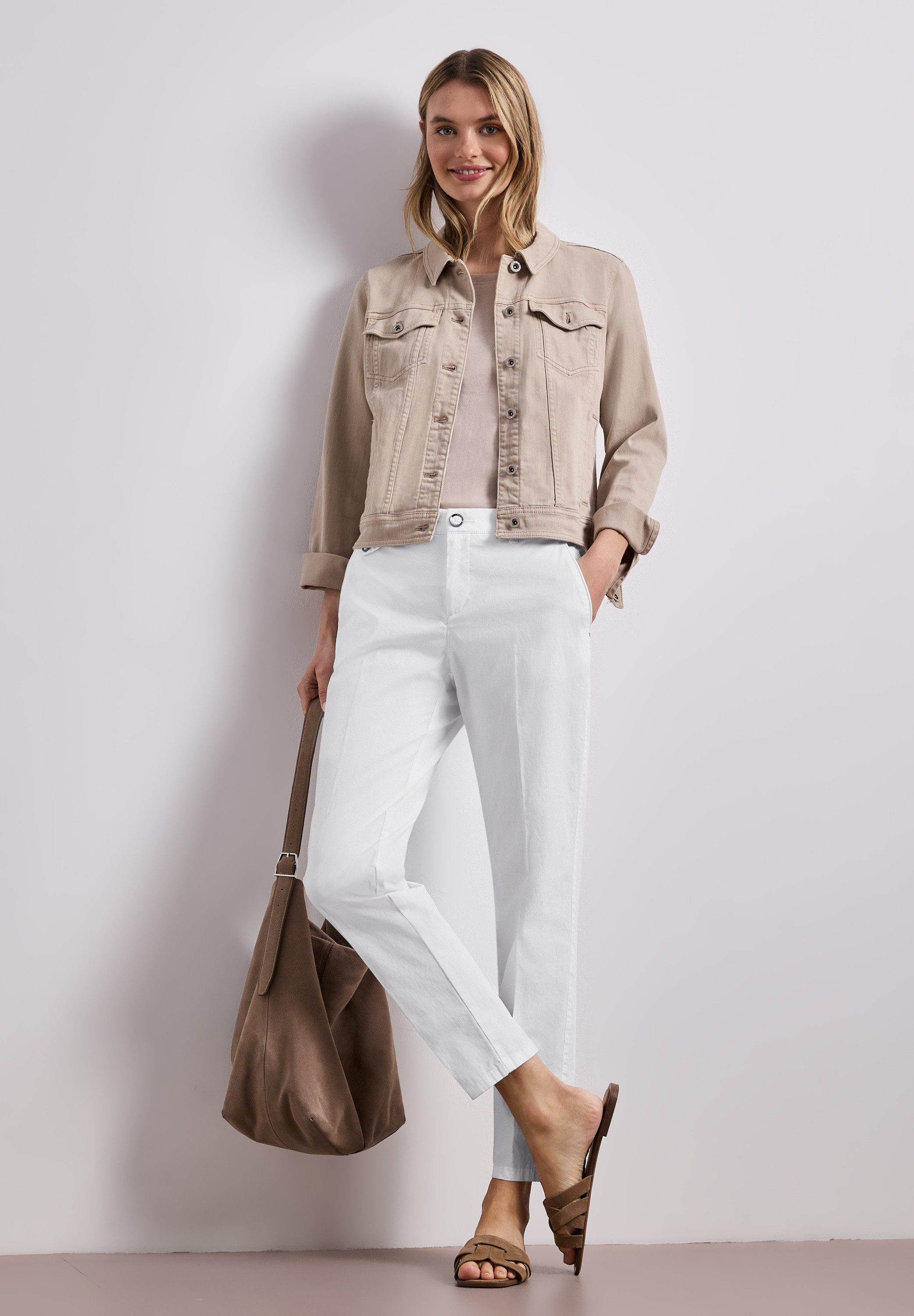 STREET ONE Chinohose aus Twillstoff – Bild 4 von 5